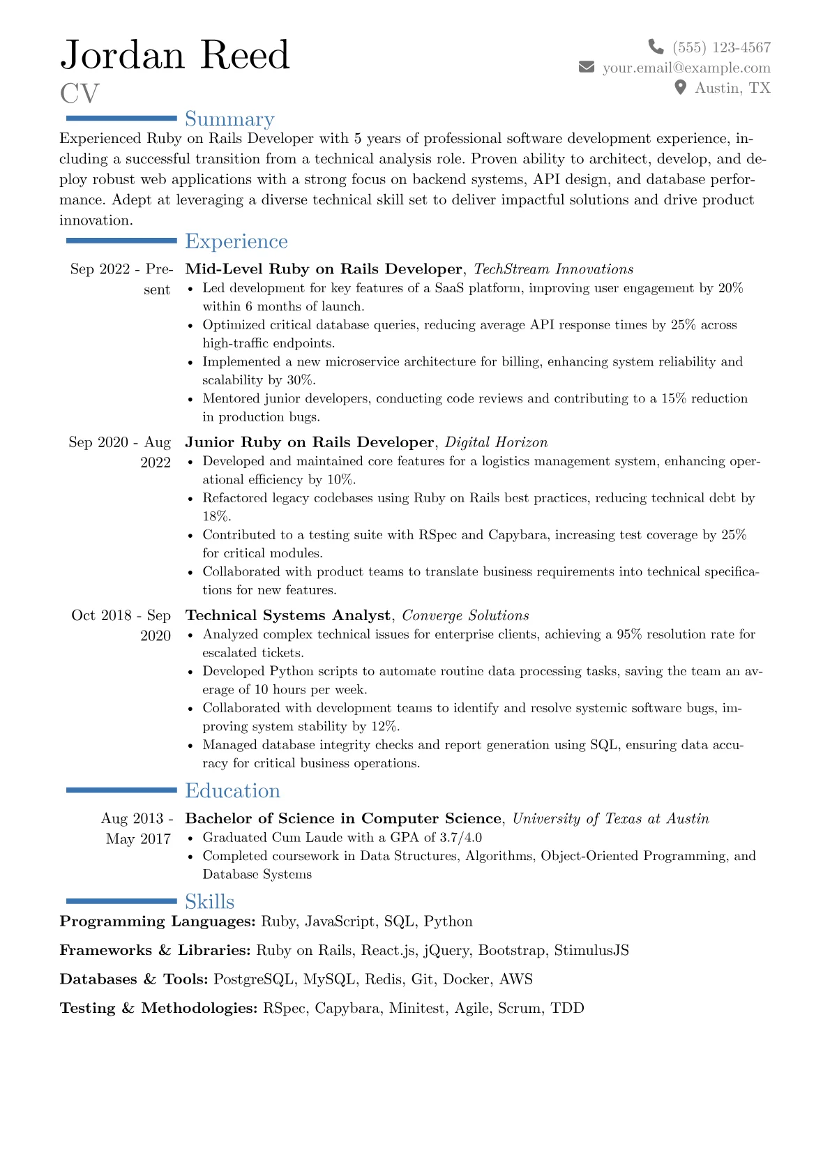 Career changer version - Page 1