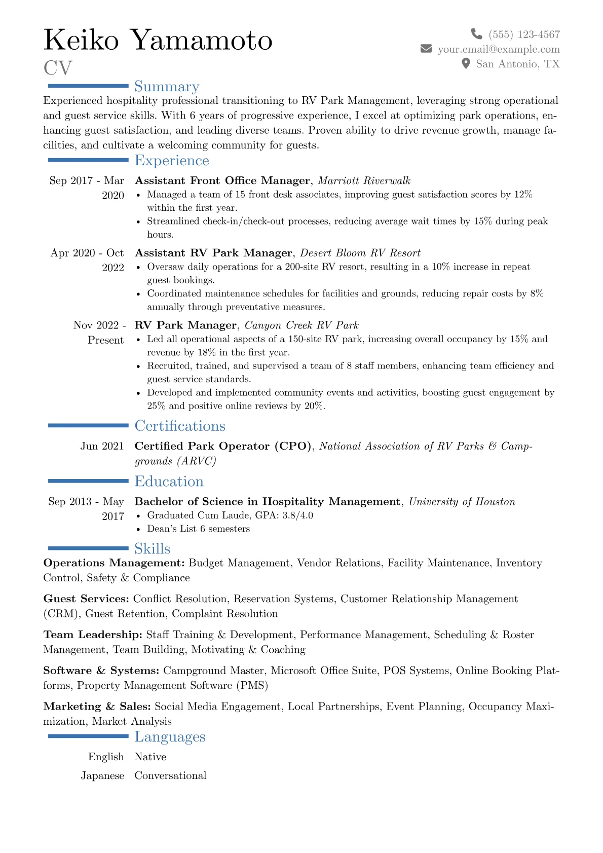 Career changer version - Page 1