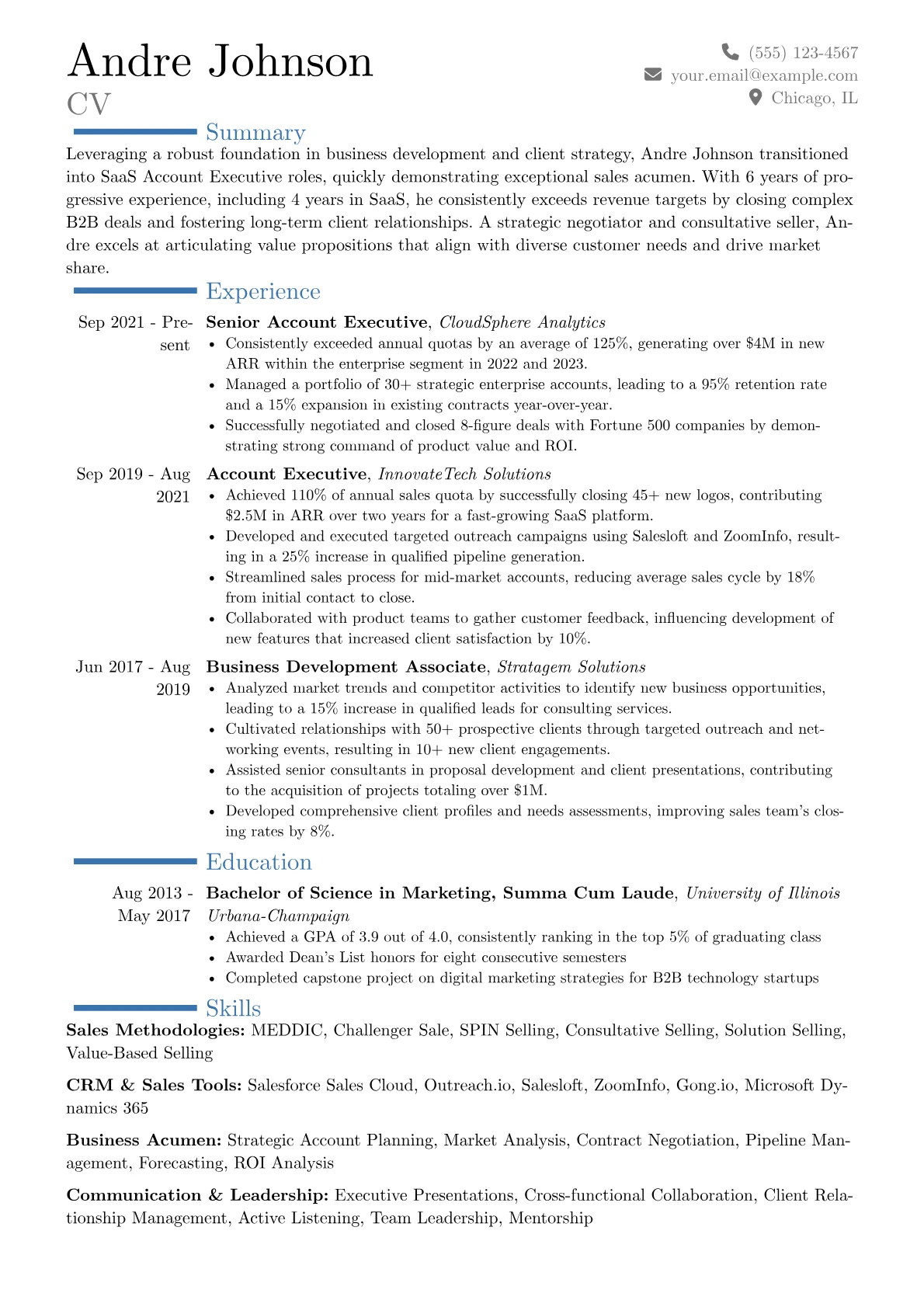 Career changer version - Page 1