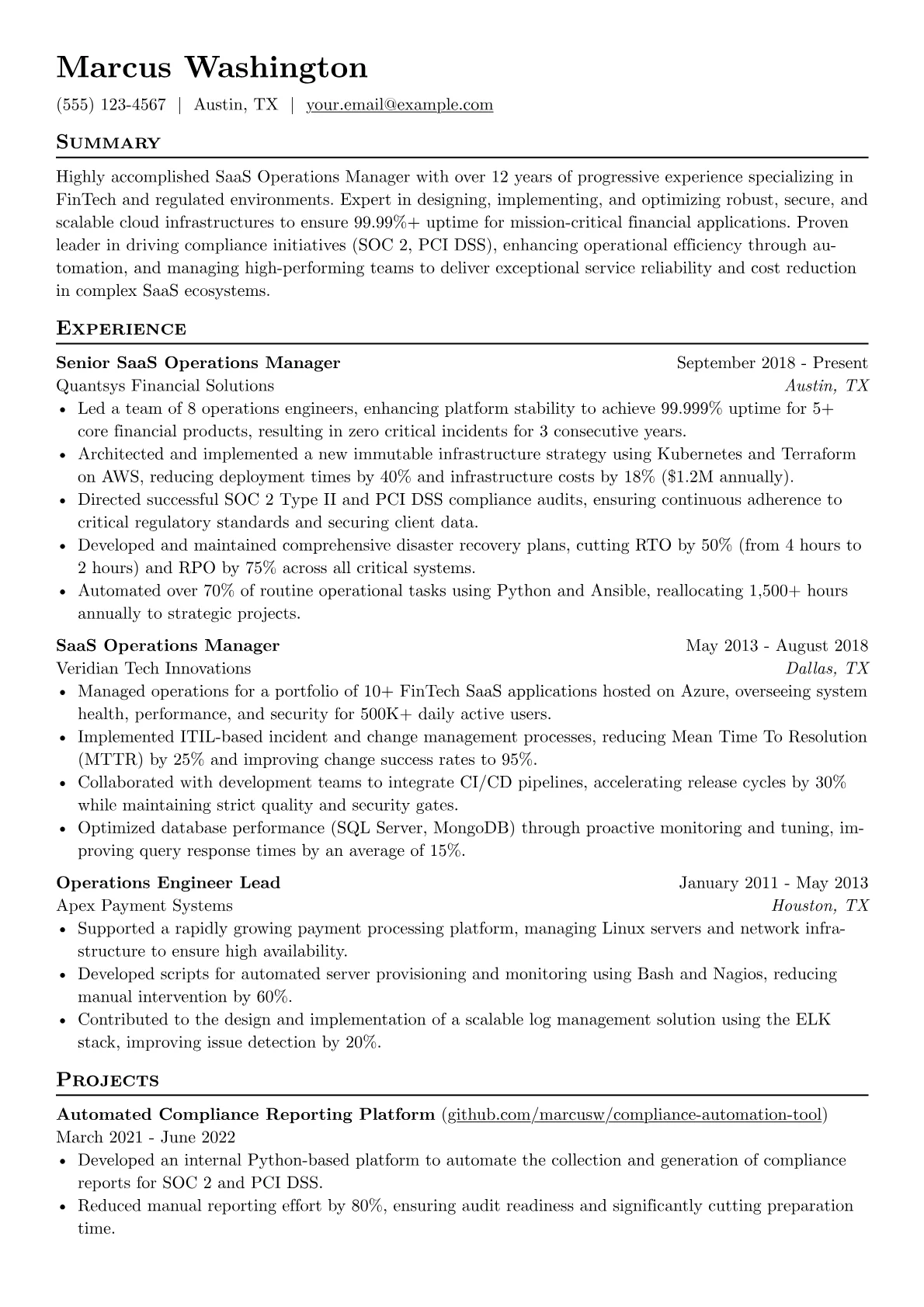 FinTech Operations version - Page 1