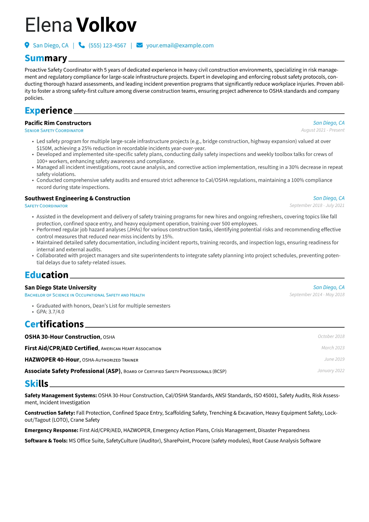 Safety Management Systems version - Page 1