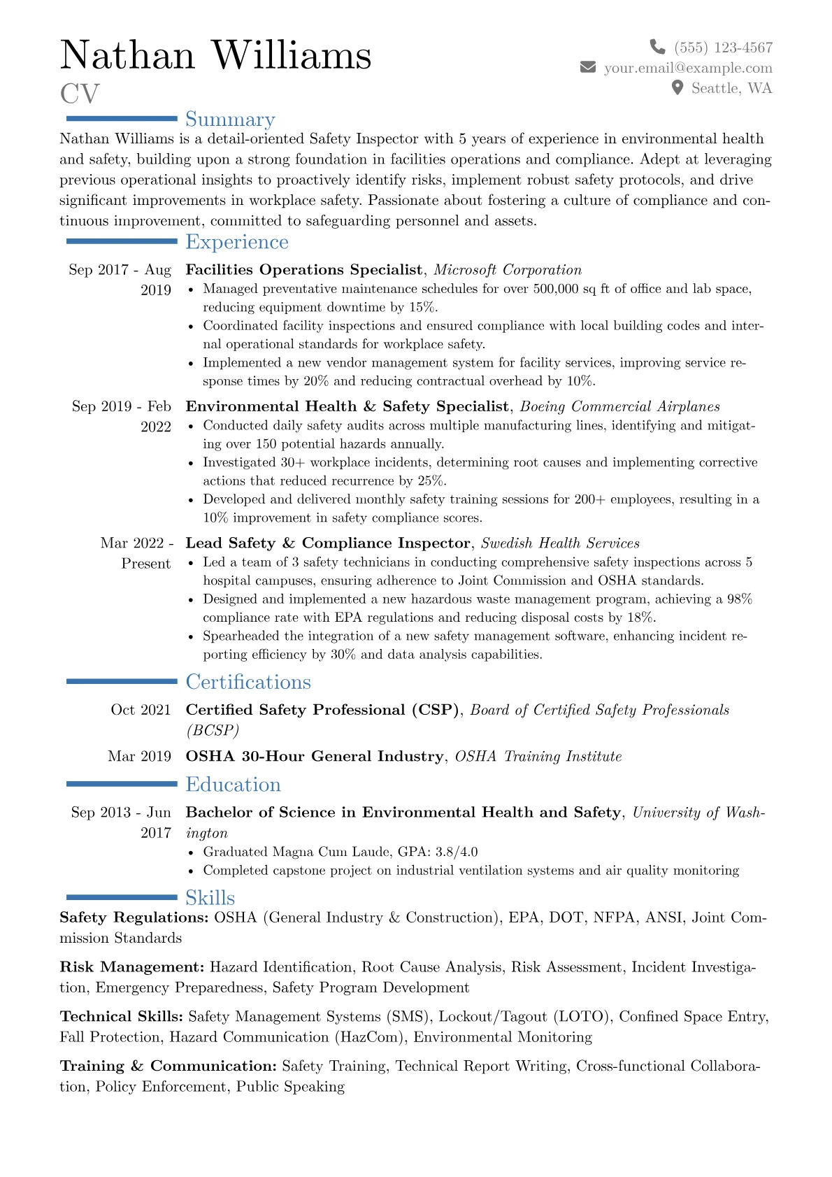 Career changer version - Page 1