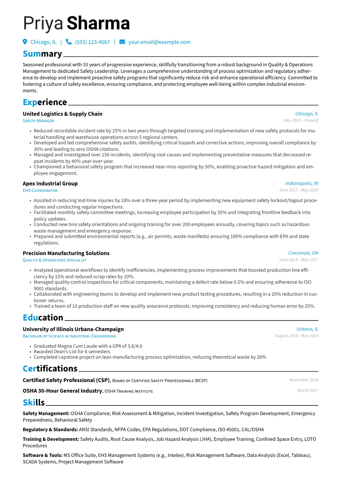 Career changer version - Page 1