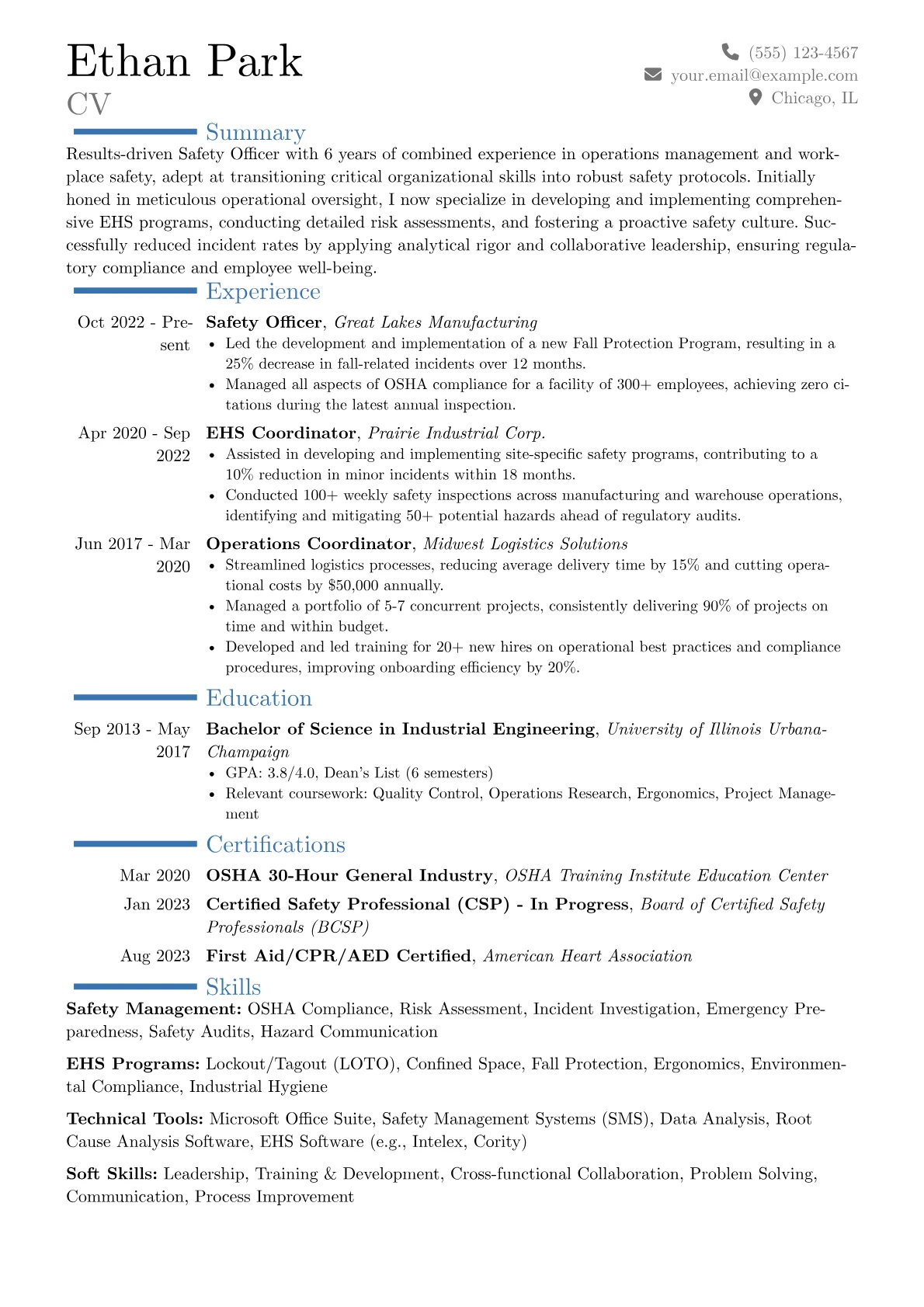 Career changer version - Page 1