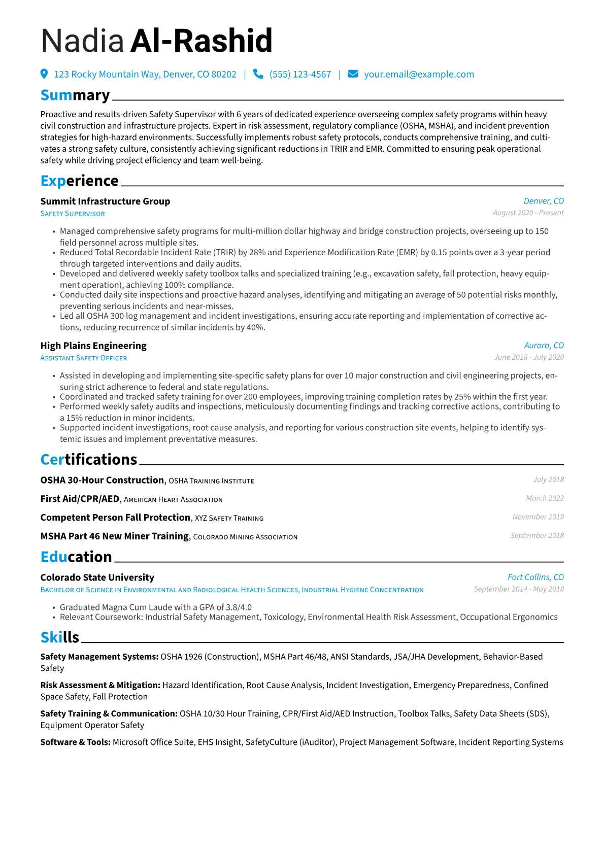 Heavy Civil version - Page 1