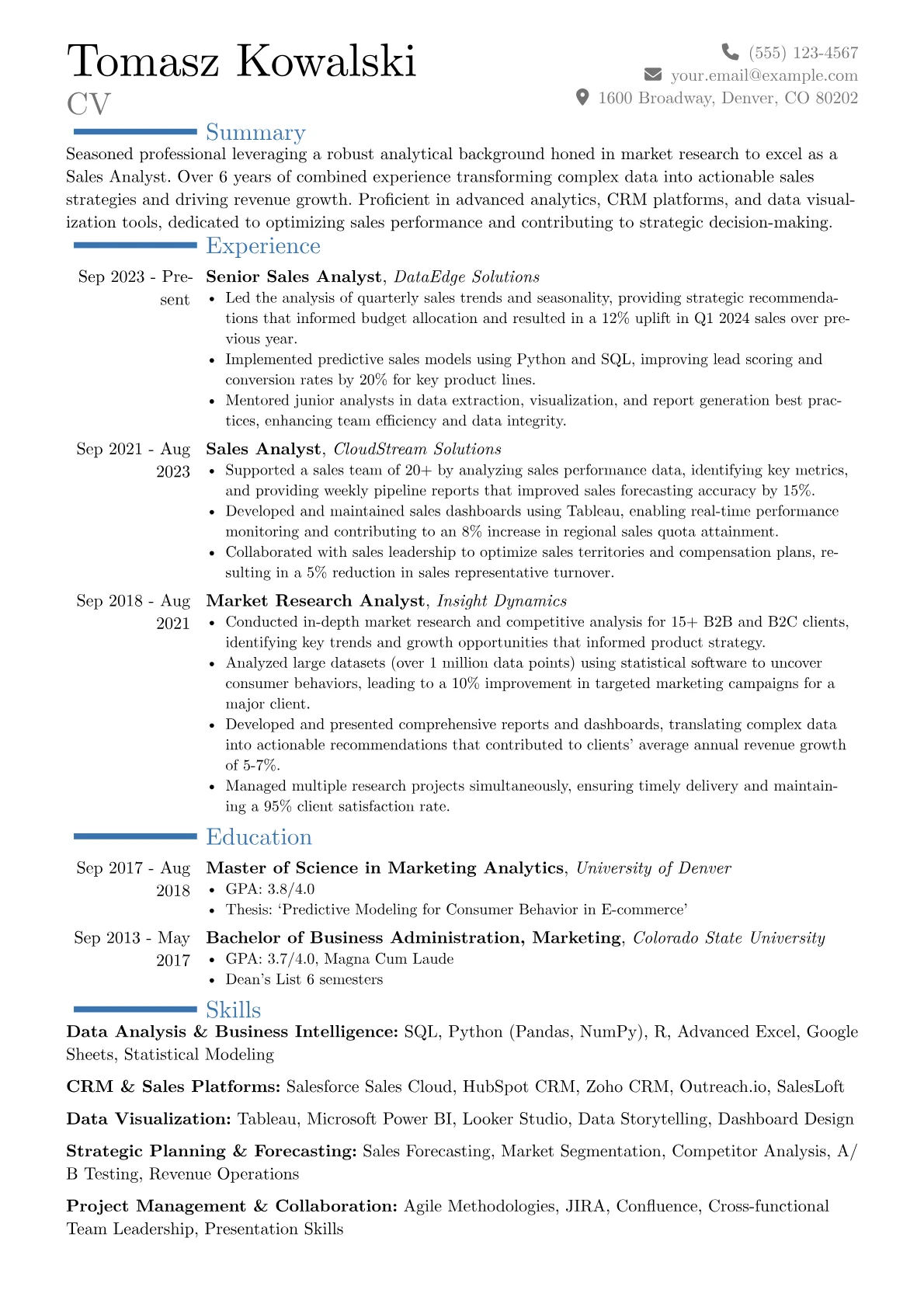 Career changer version - Page 1