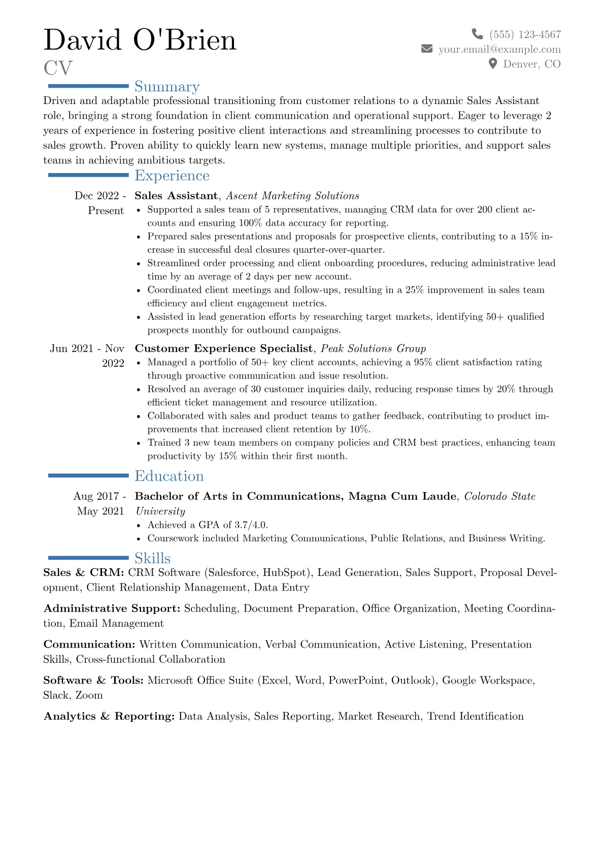 Career changer version - Page 1