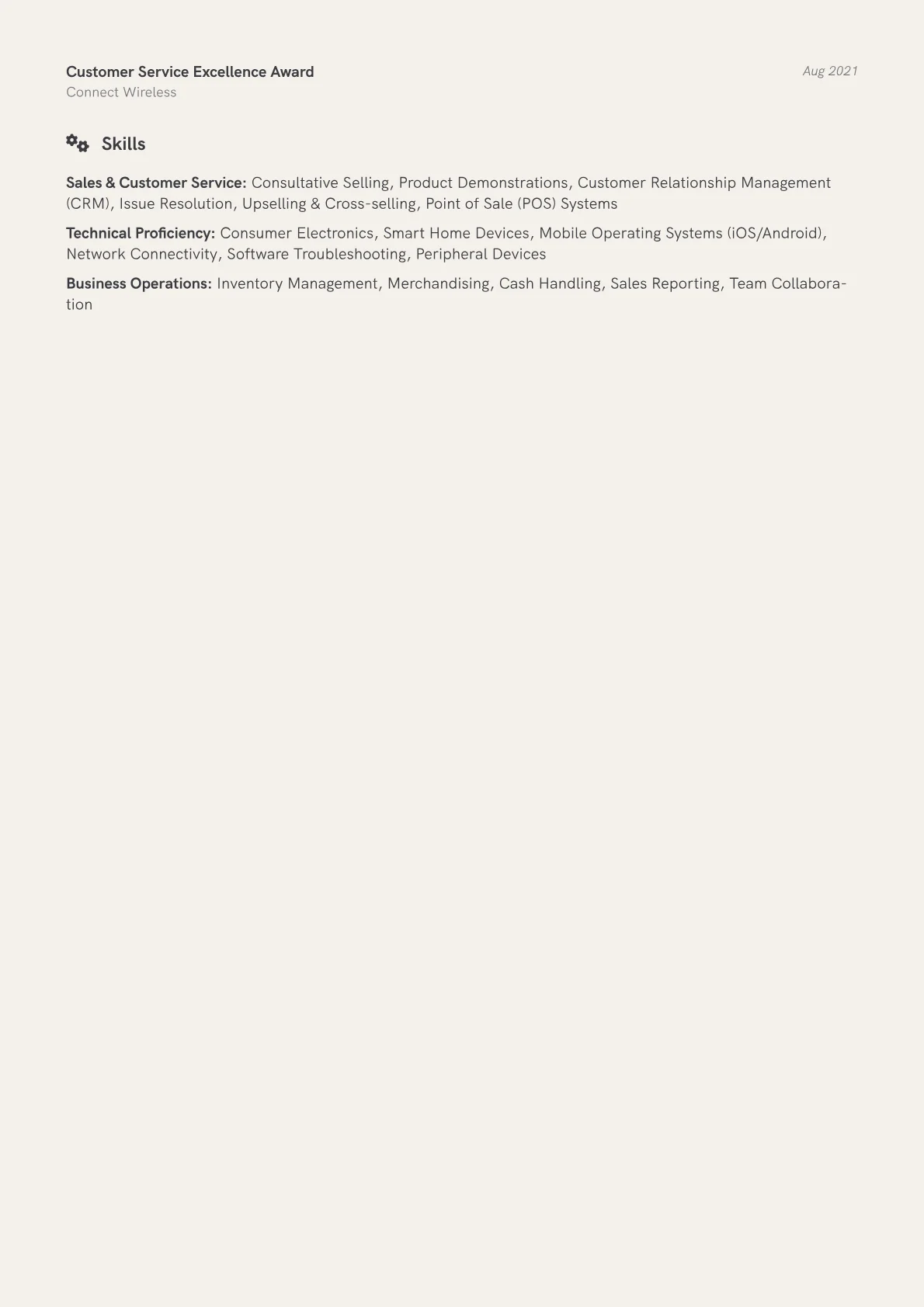 Electronics Sales Clerk version - Page 2