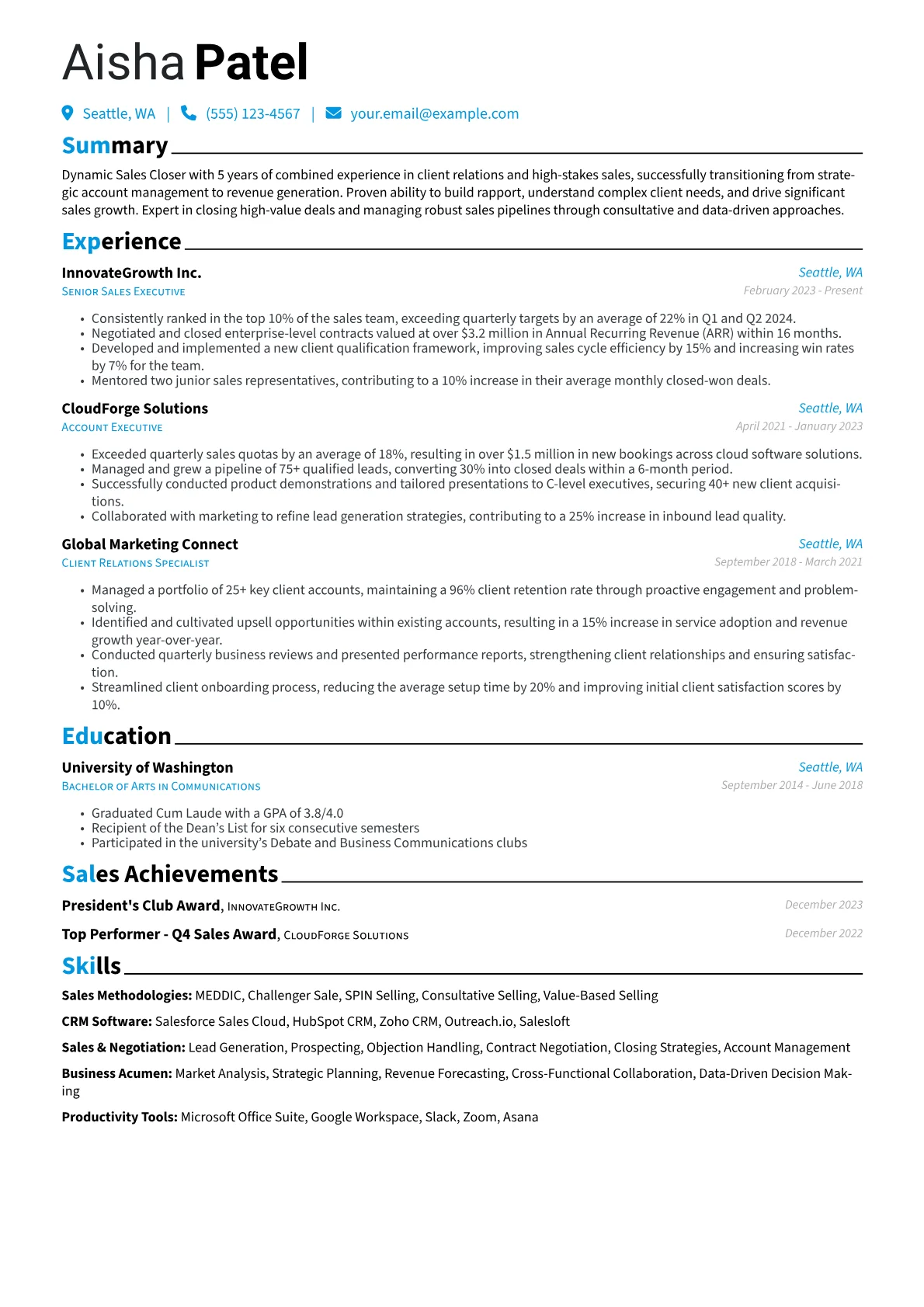 Career changer version - Page 1