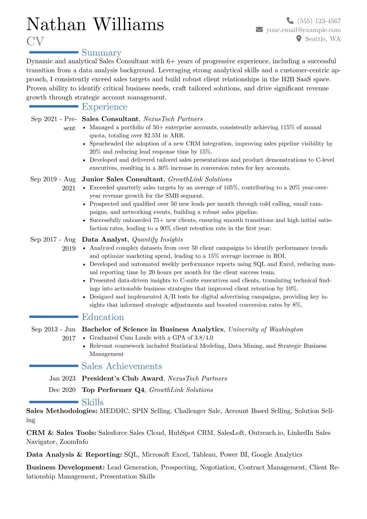 Career changer version - Page 1