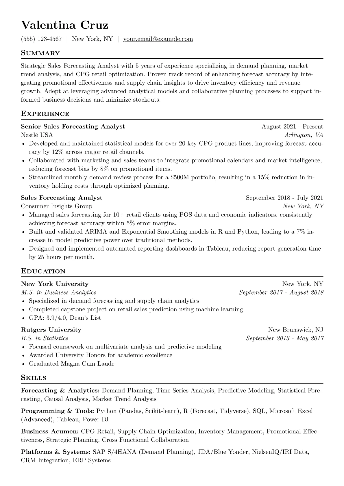 Standard version - Page 1