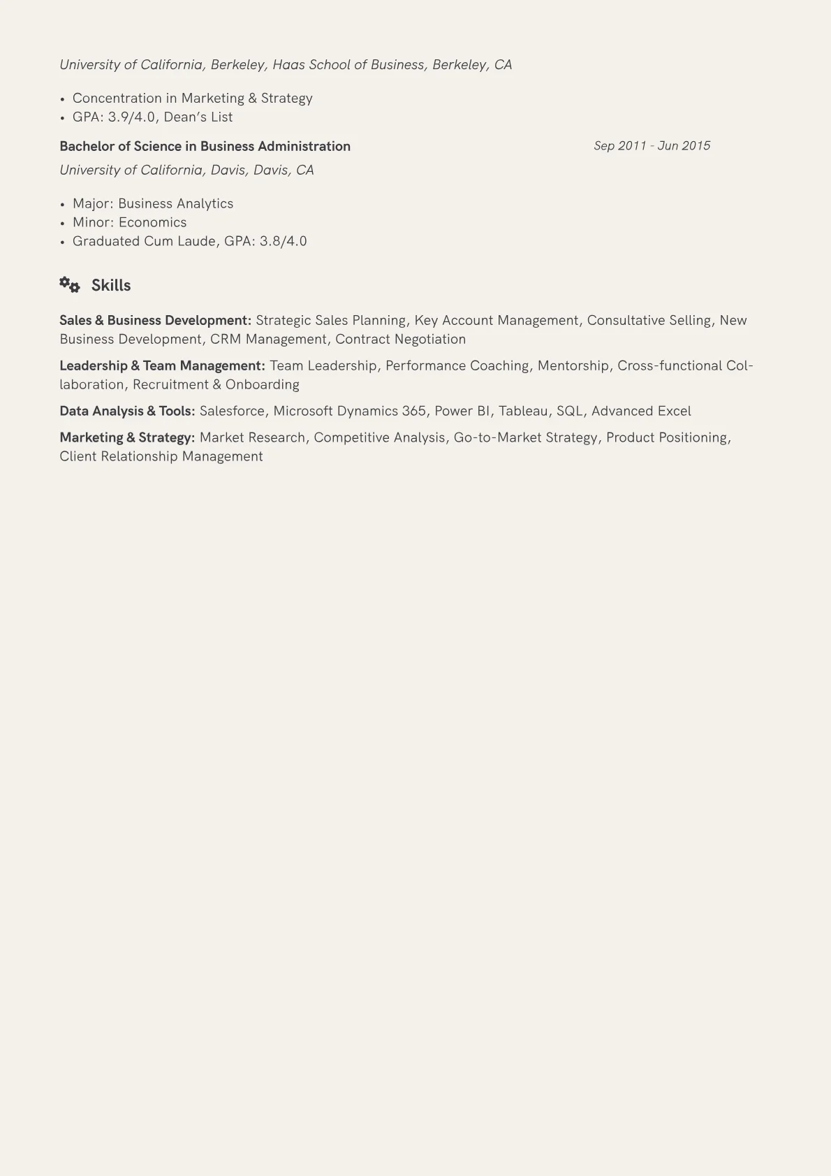 Career changer version - Page 2