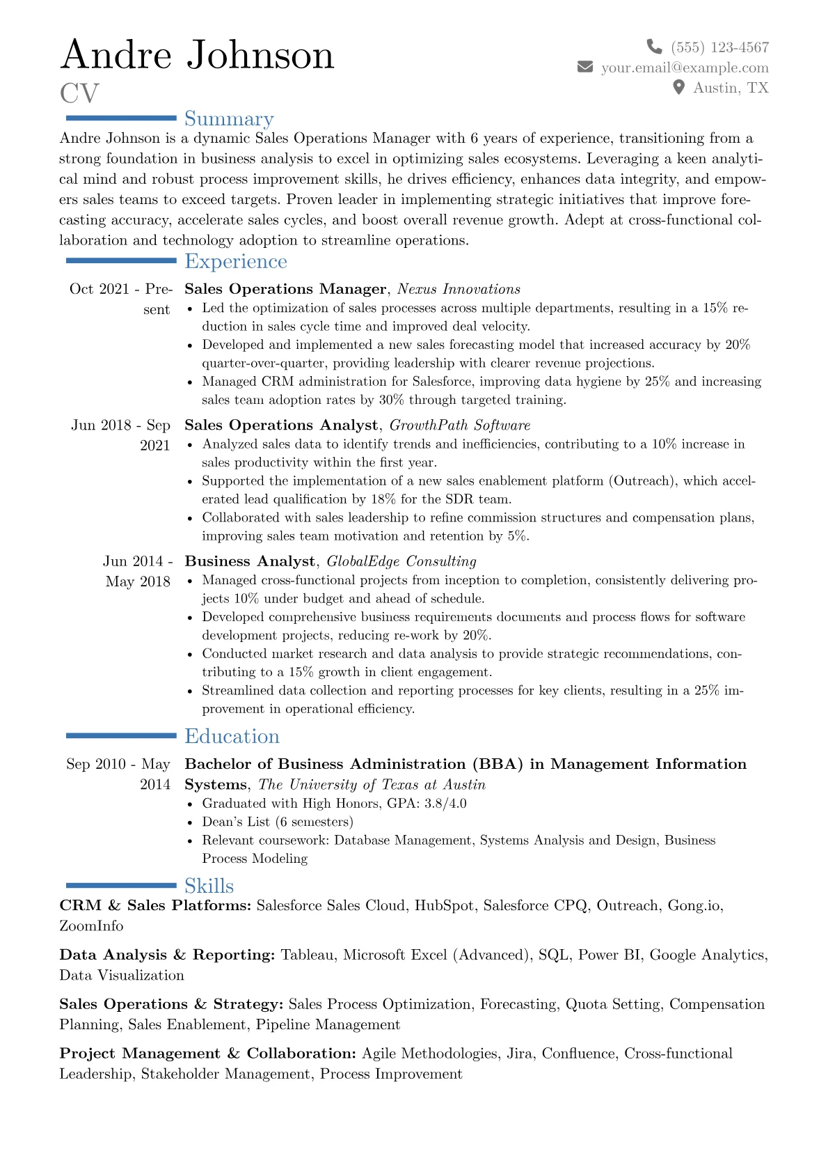 Career changer version - Page 1