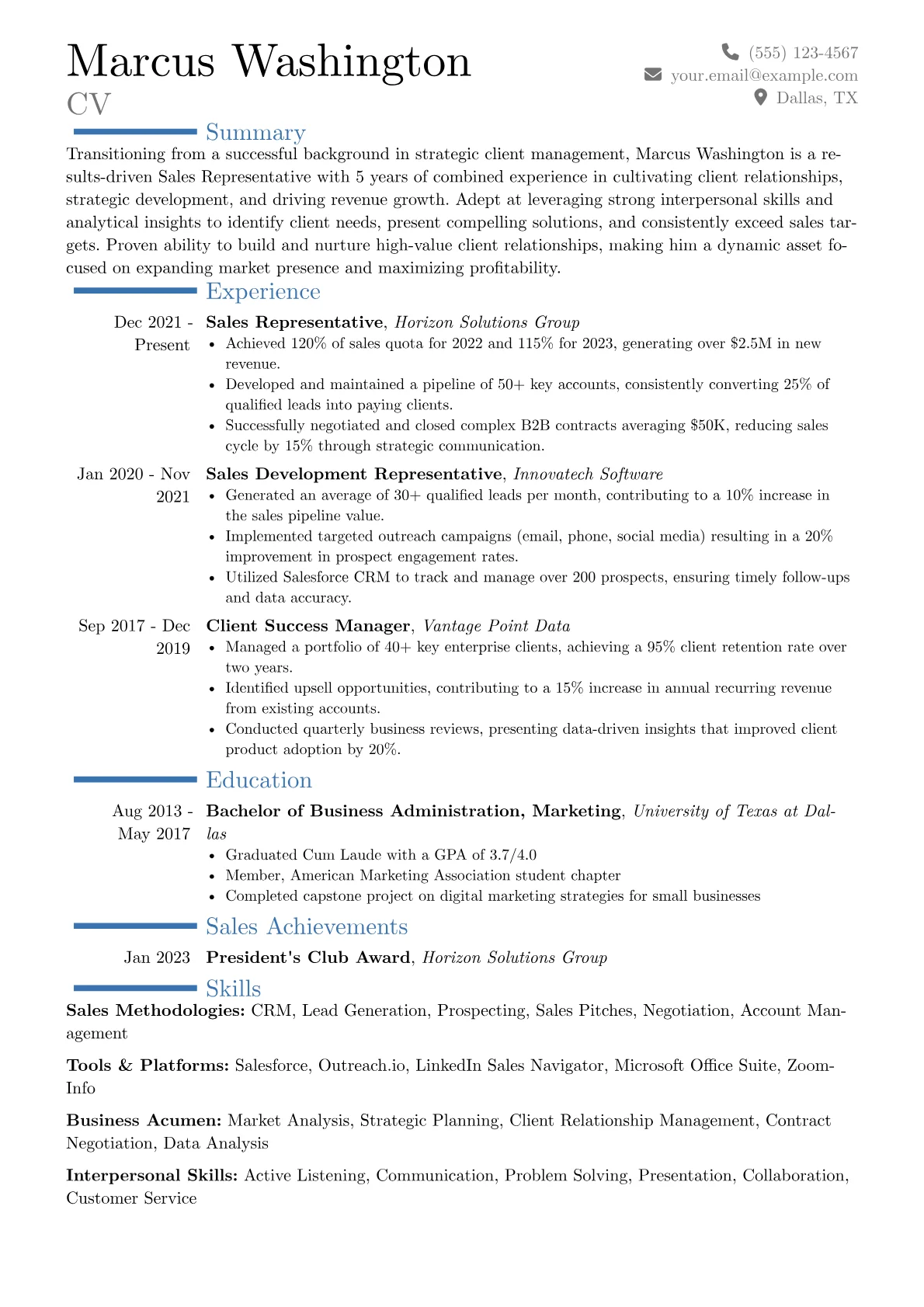 Career changer version - Page 1