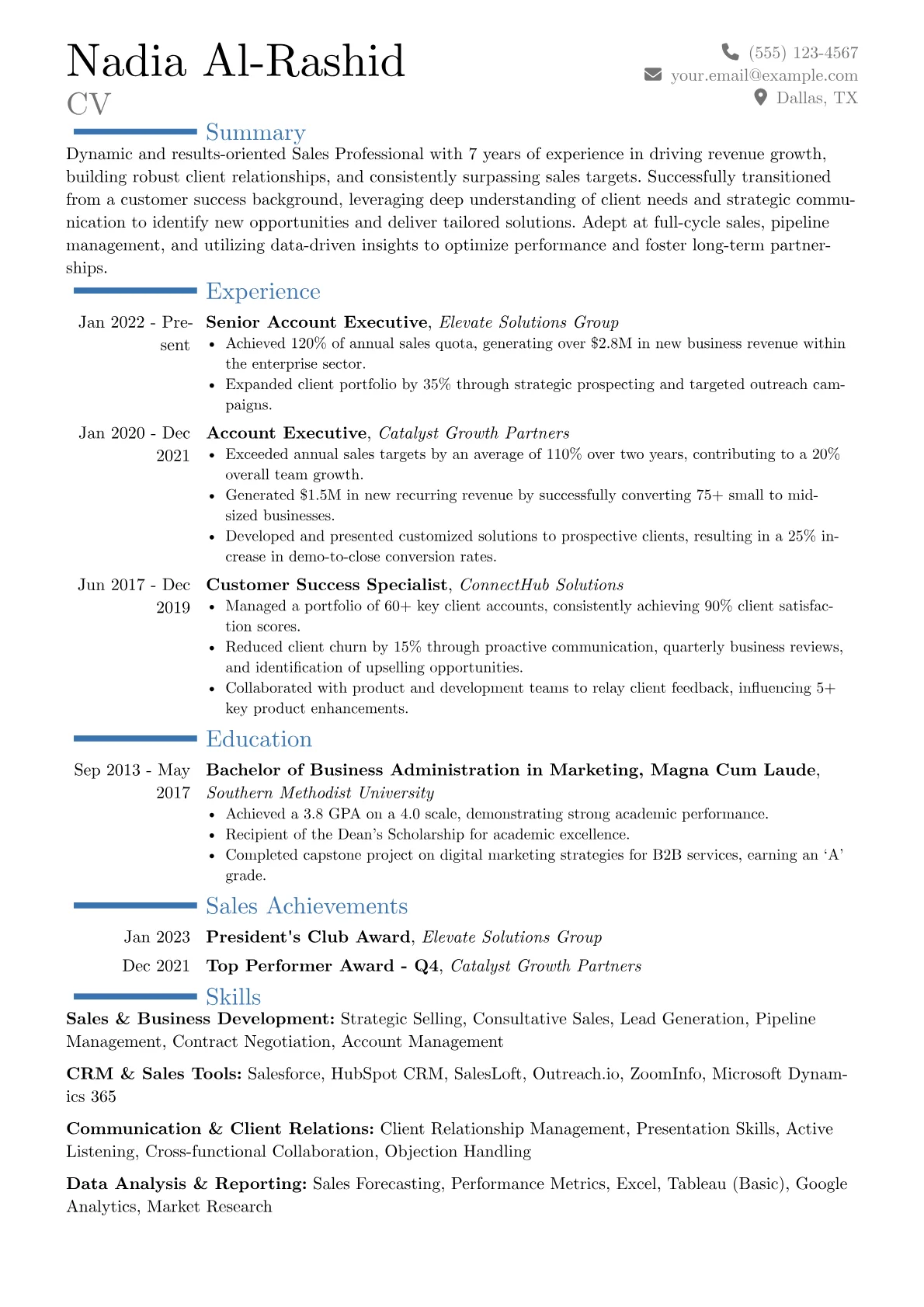 Career changer version - Page 1