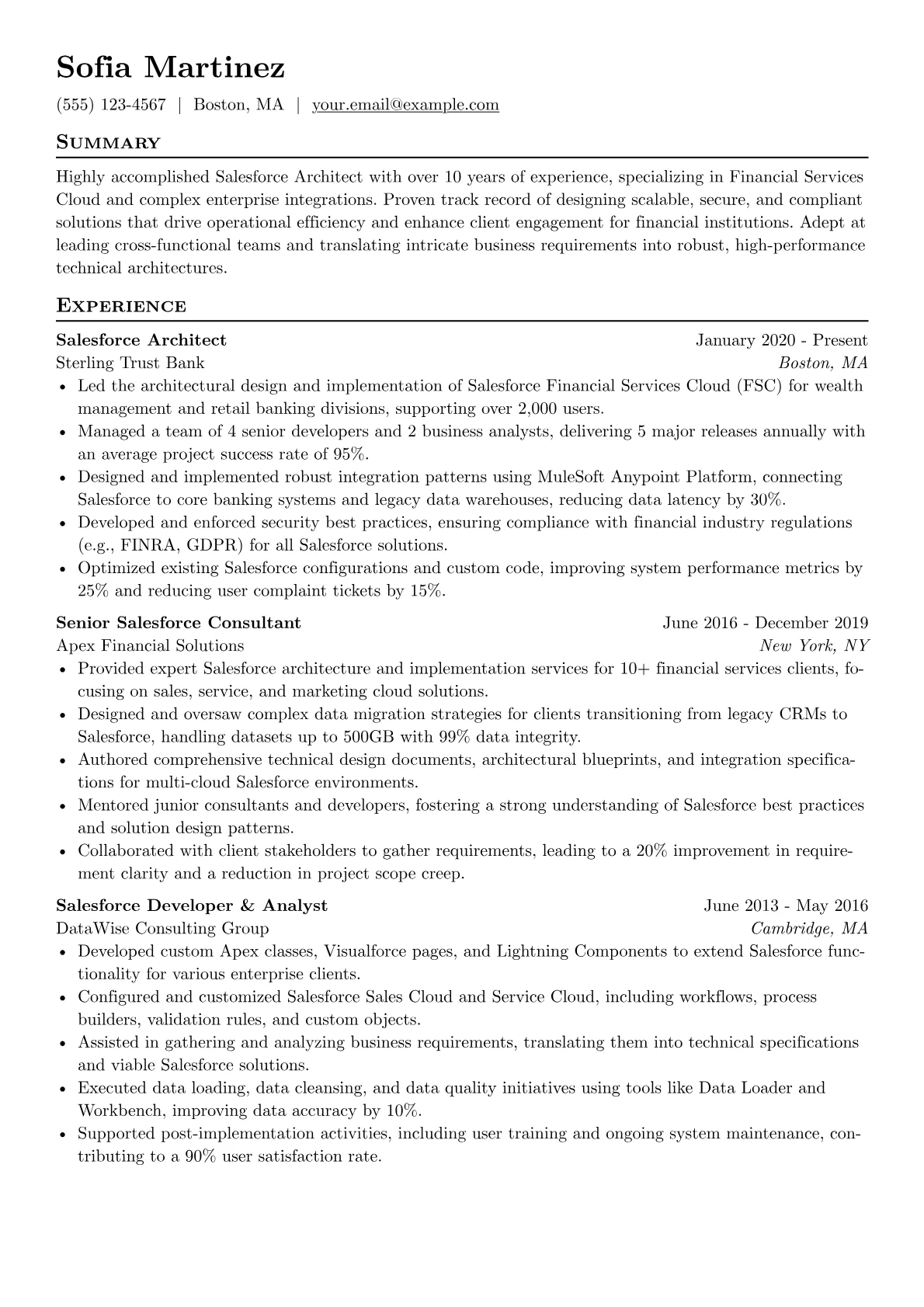 Financial Services version - Page 1