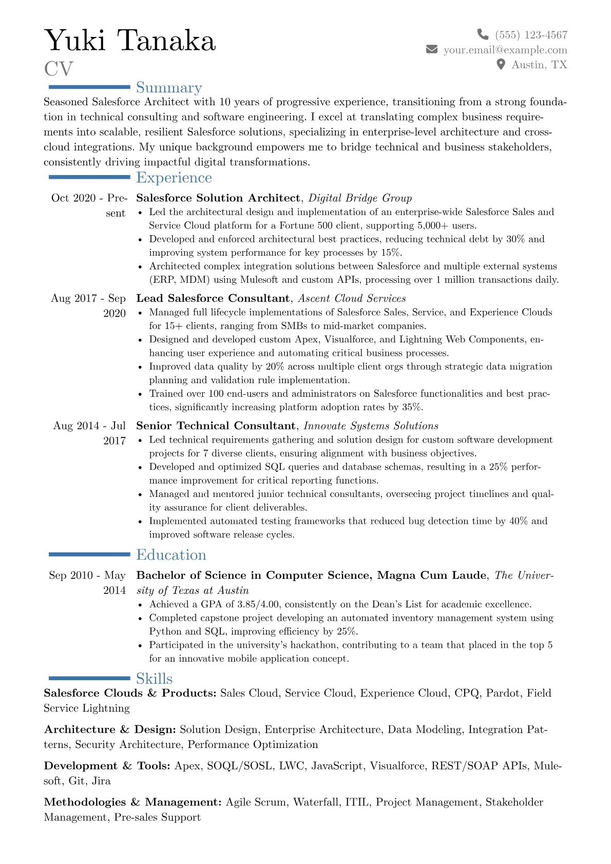 Career changer version - Page 1