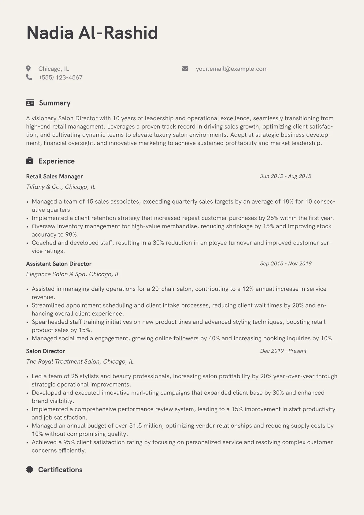 Career changer version - Page 1