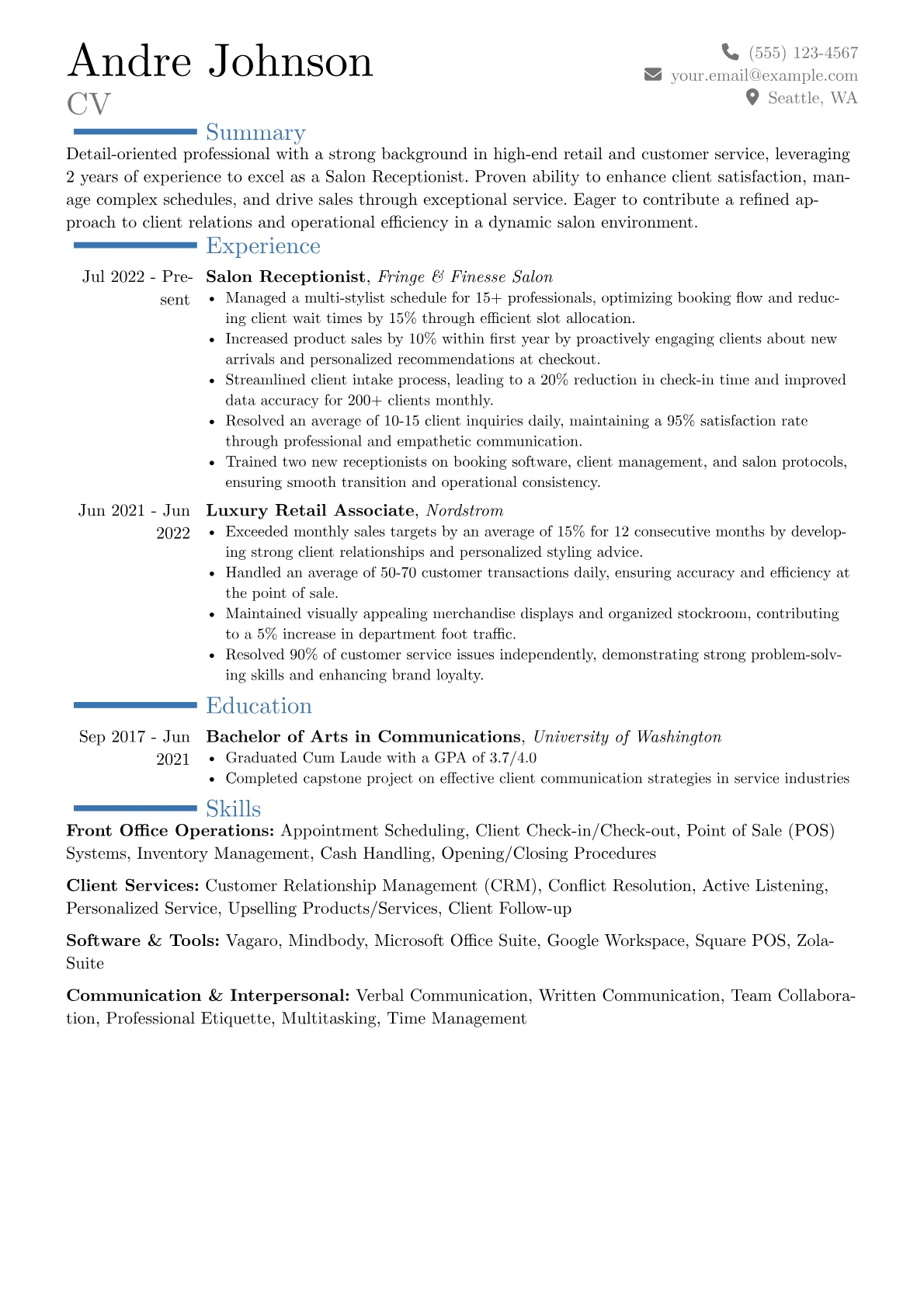 Career changer version - Page 1
