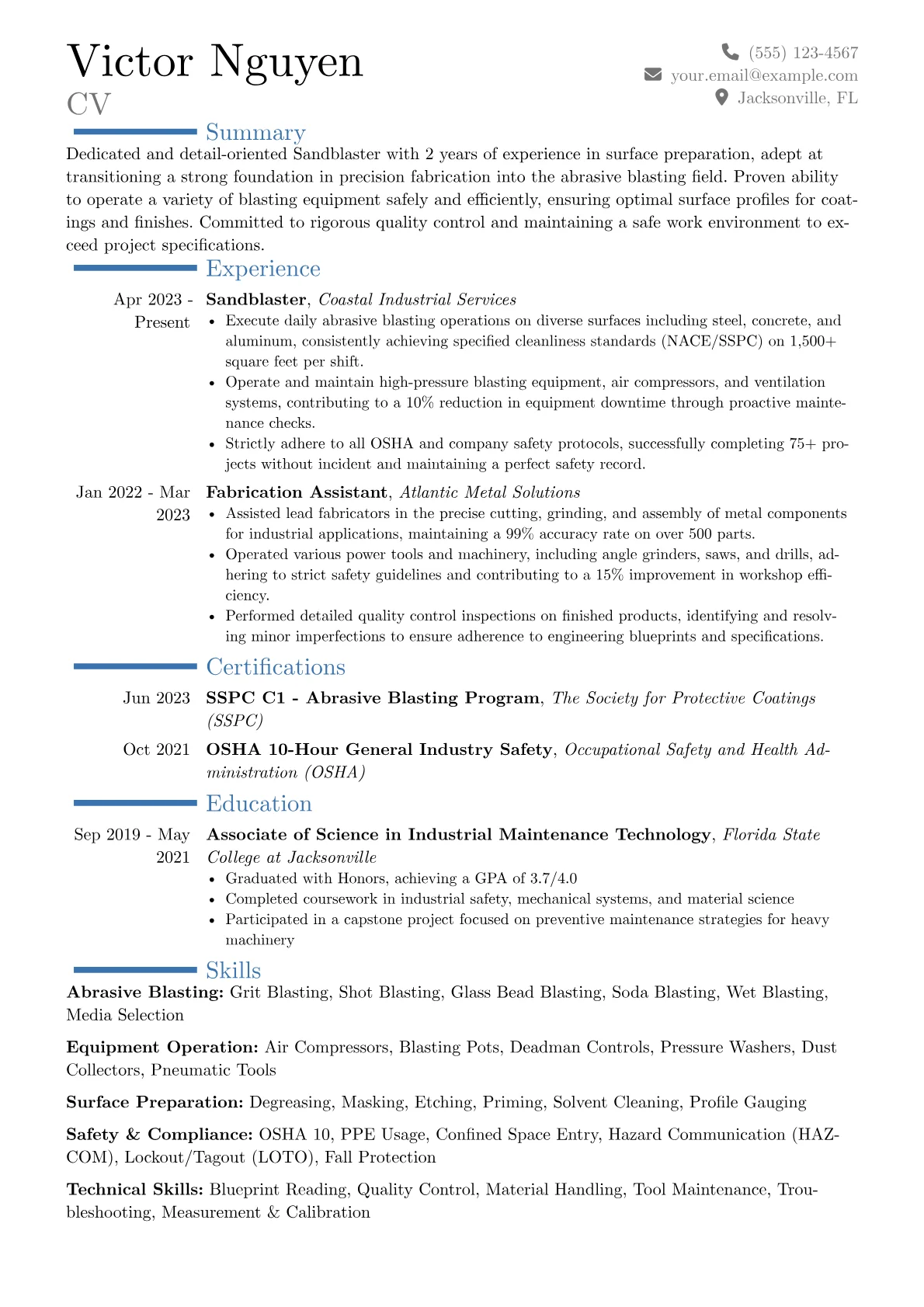 Career changer version - Page 1