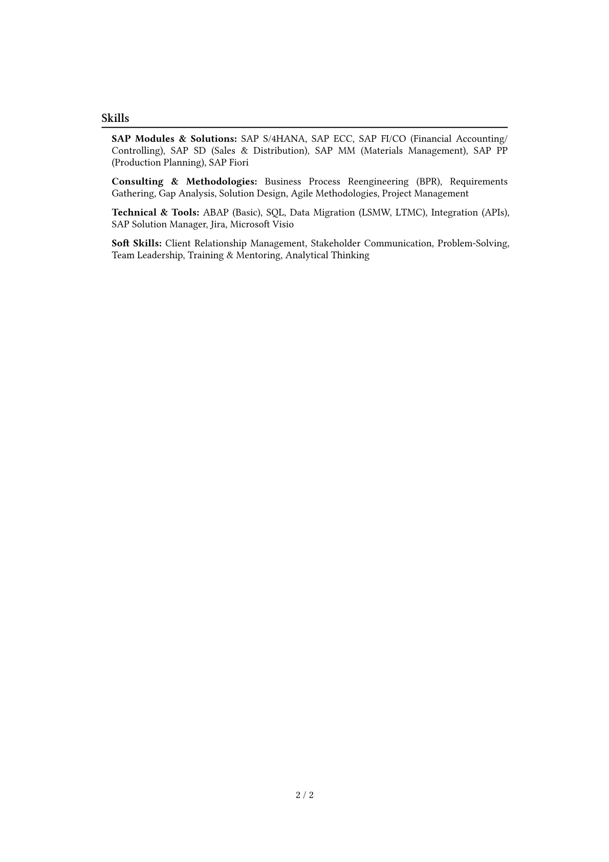 Career changer version - Page 2