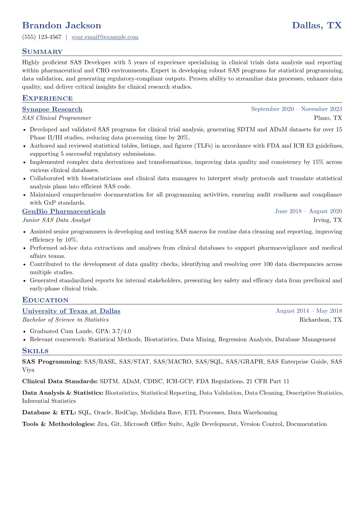 SAS Programming version - Page 1