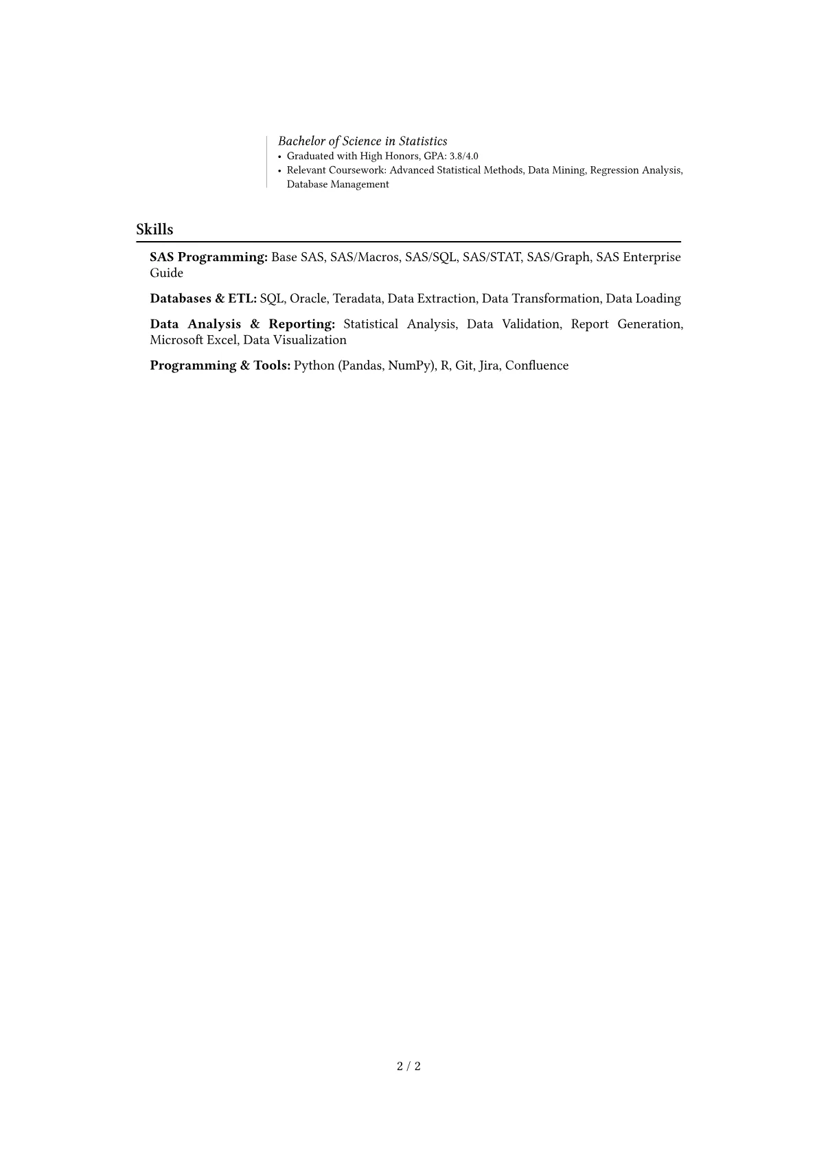 Career changer version - Page 2