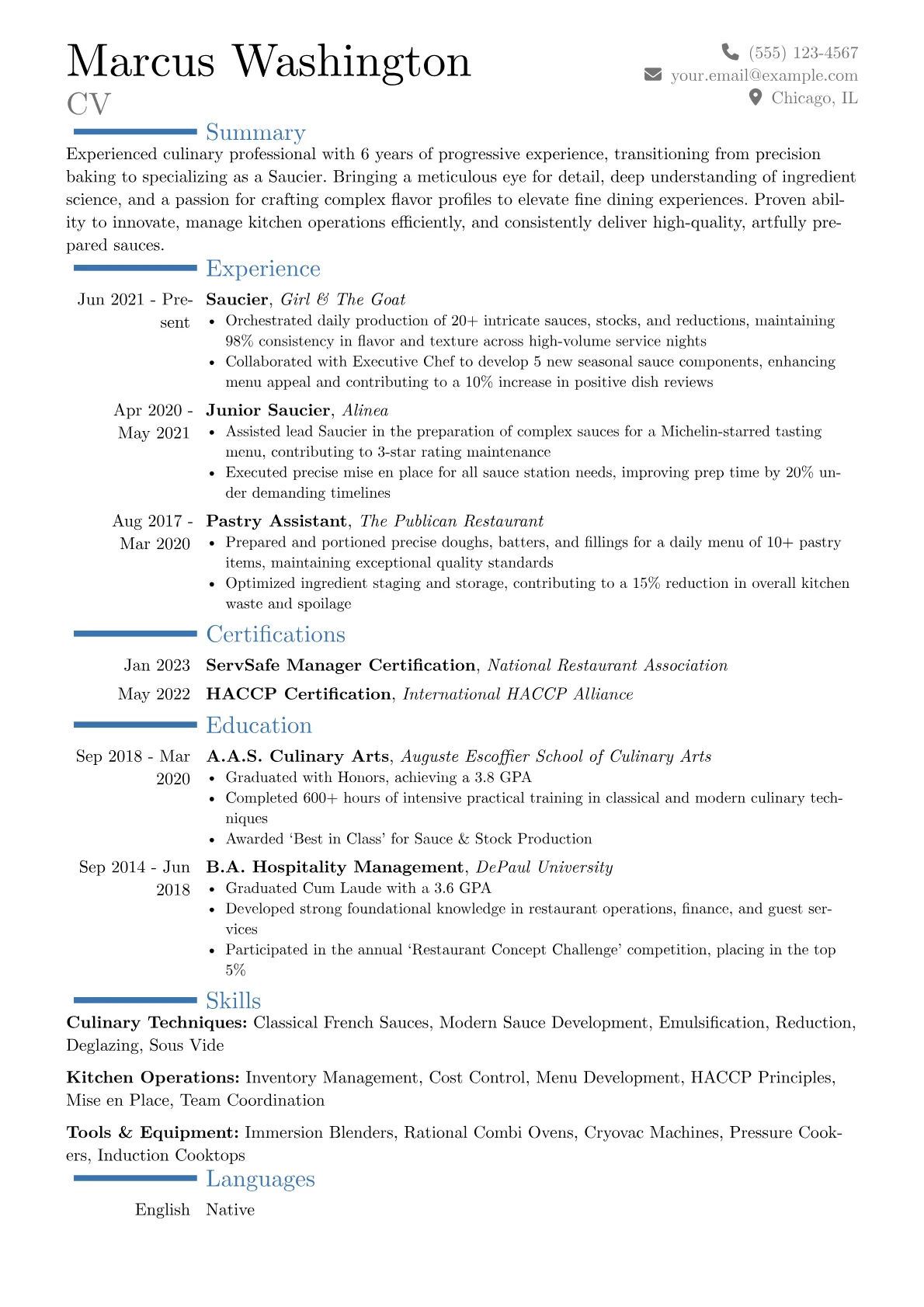 Career changer version - Page 1