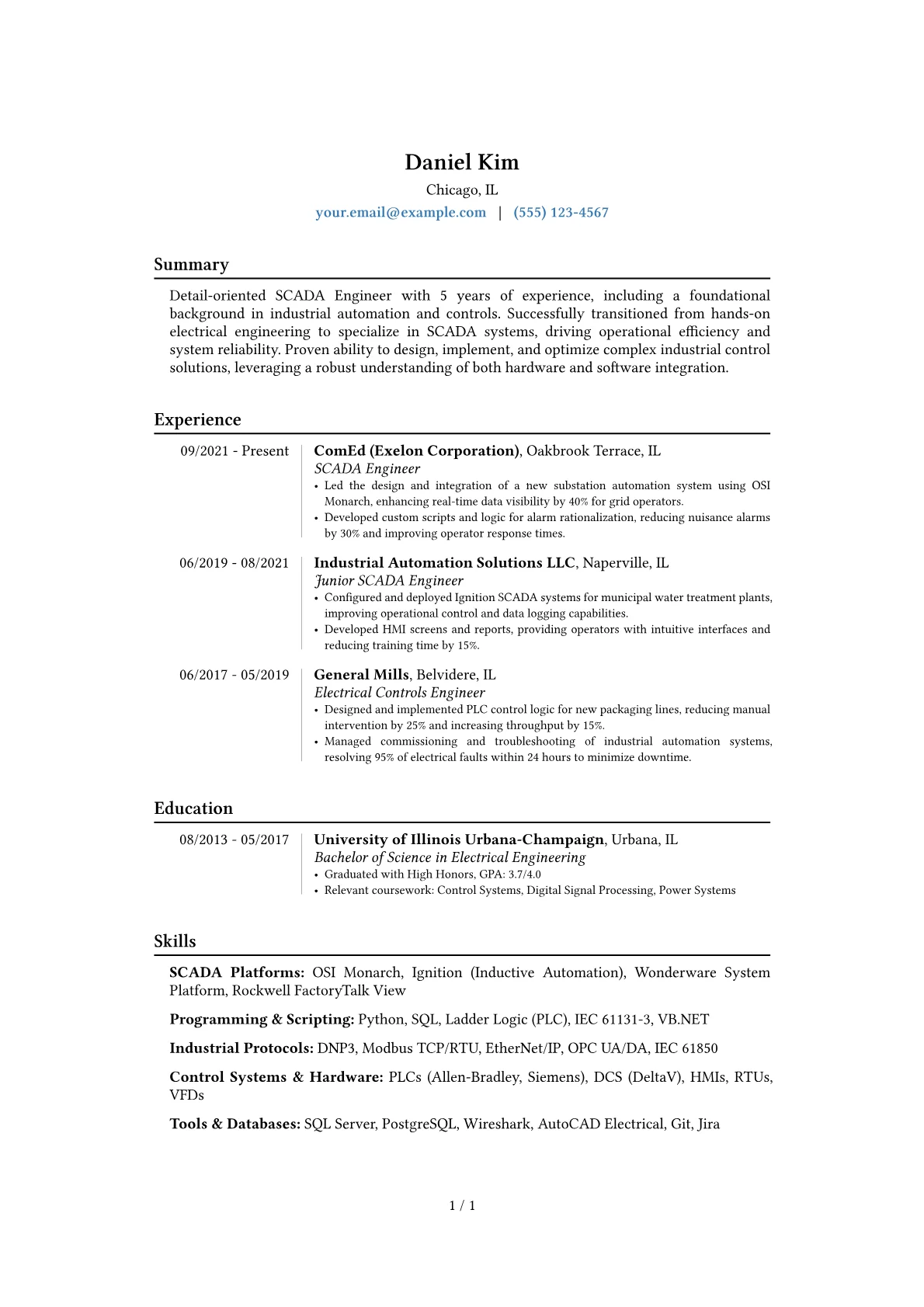 Career changer version - Page 1