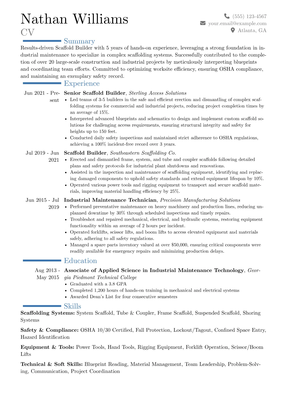 Career changer version - Page 1
