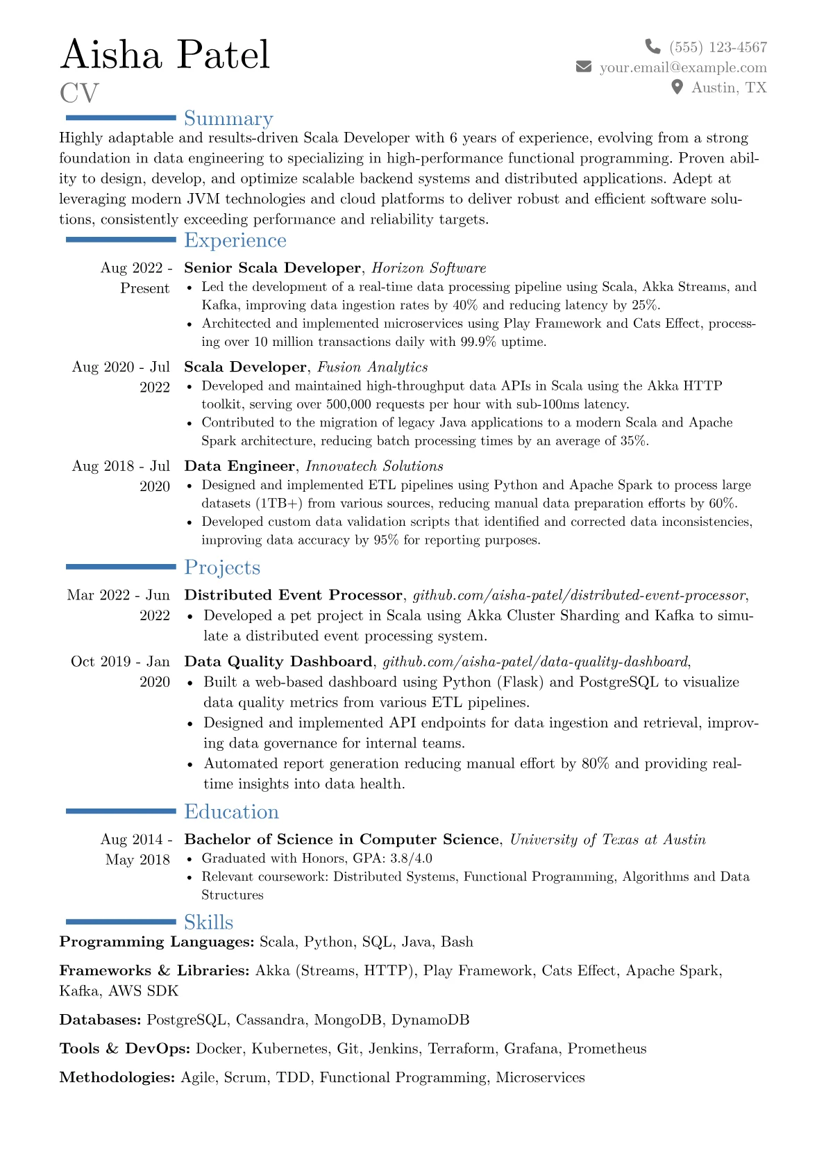 Career changer version - Page 1