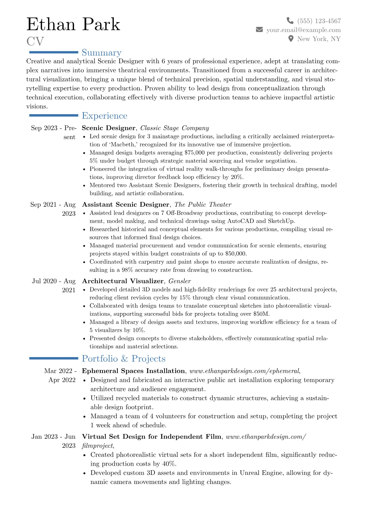 Career changer version - Page 1