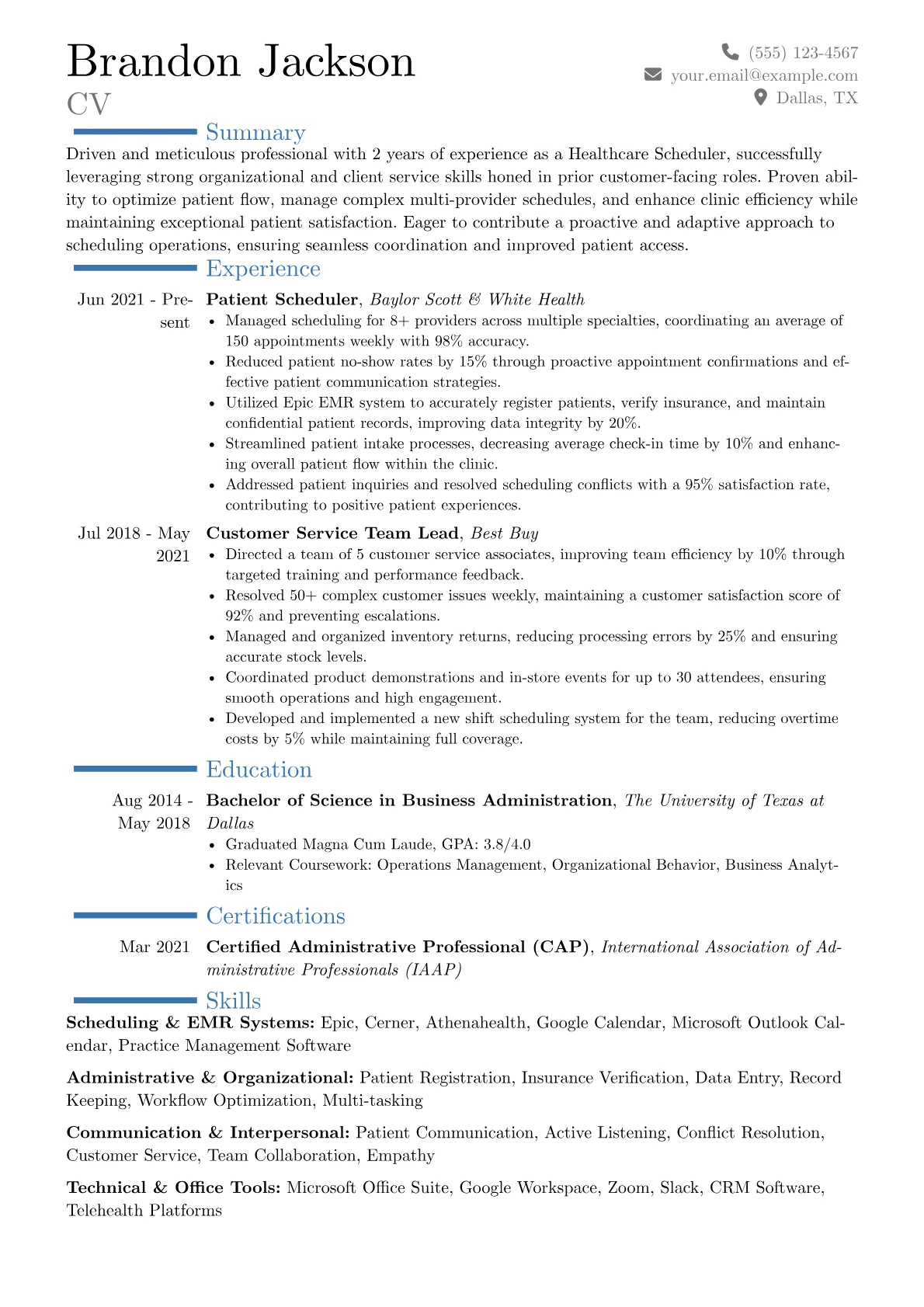 Career changer version - Page 1