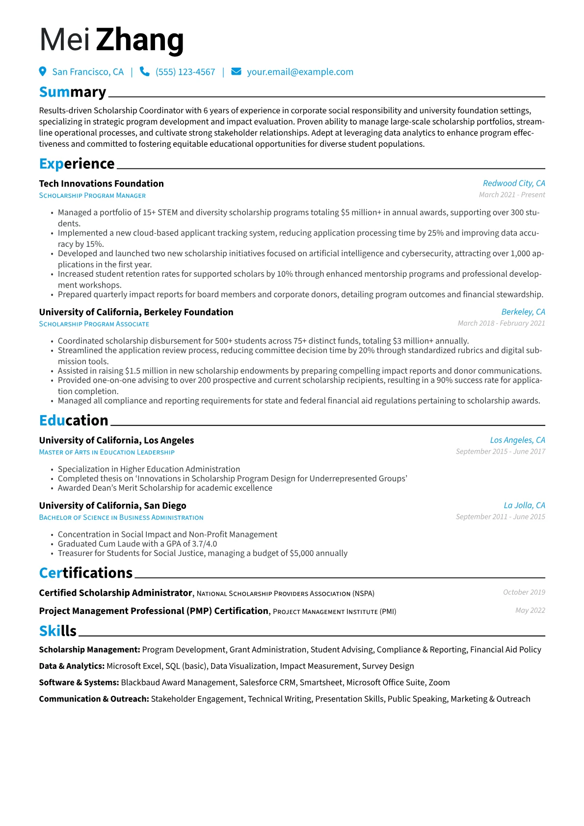 Corporate Philanthropy version - Page 1