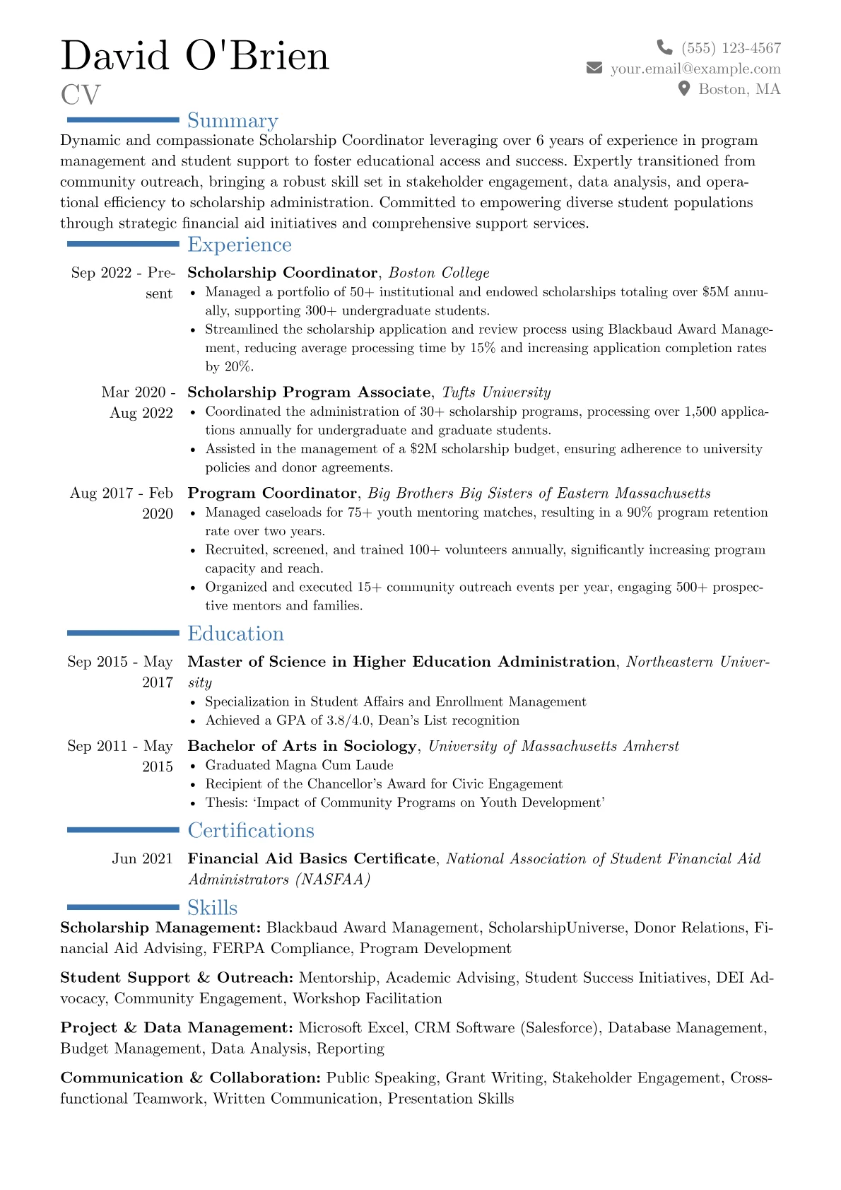 Career changer version - Page 1