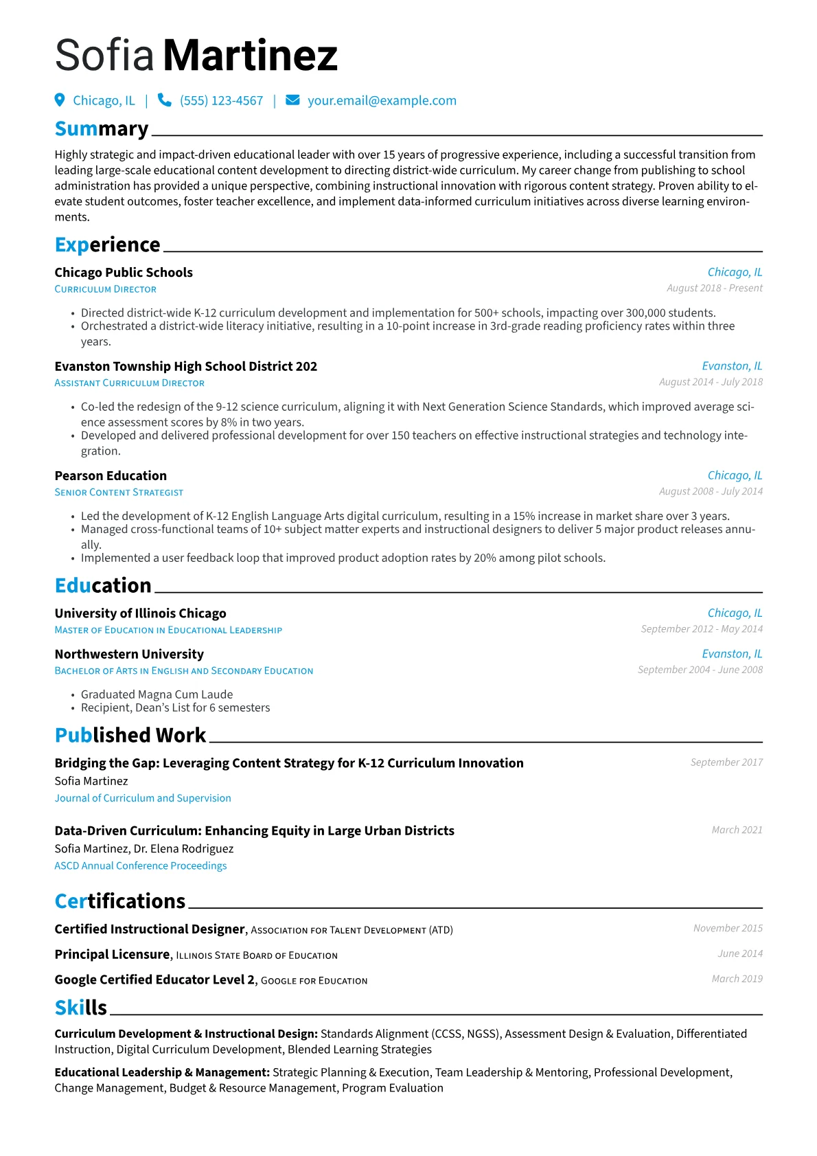 Career changer version - Page 1
