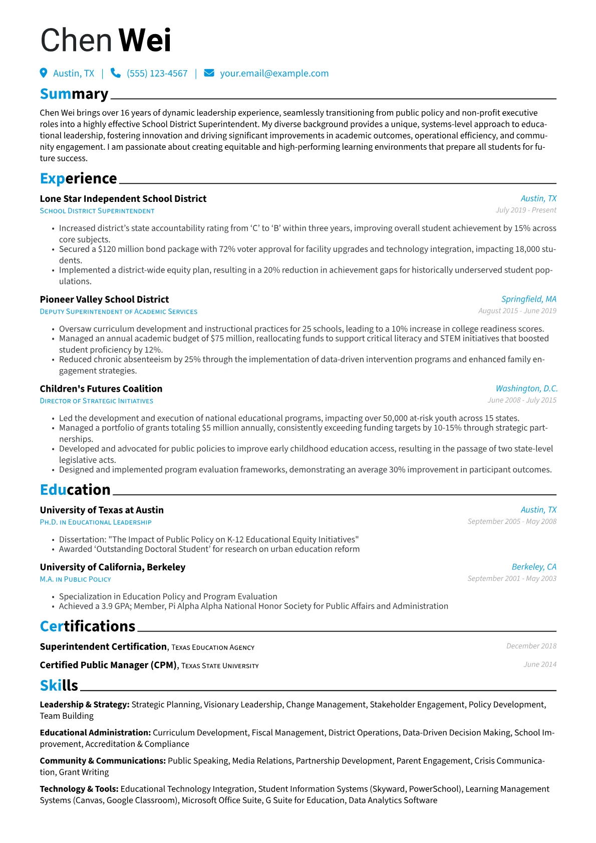 Career changer version - Page 1