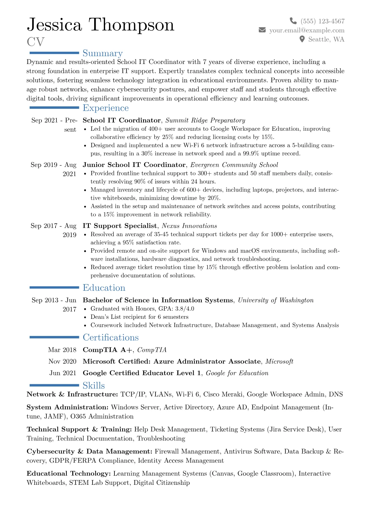 Career changer version - Page 1