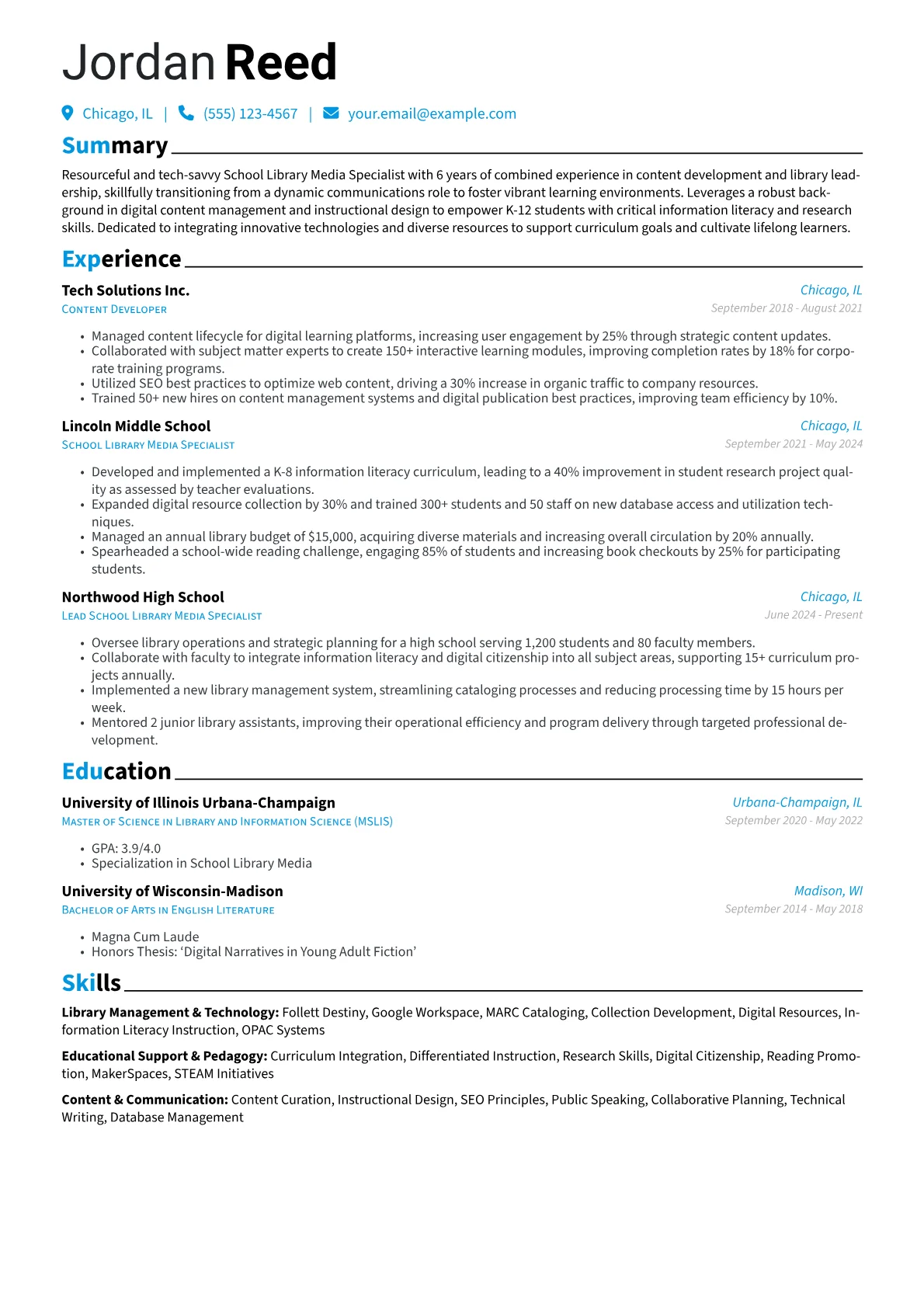 Career changer version - Page 1