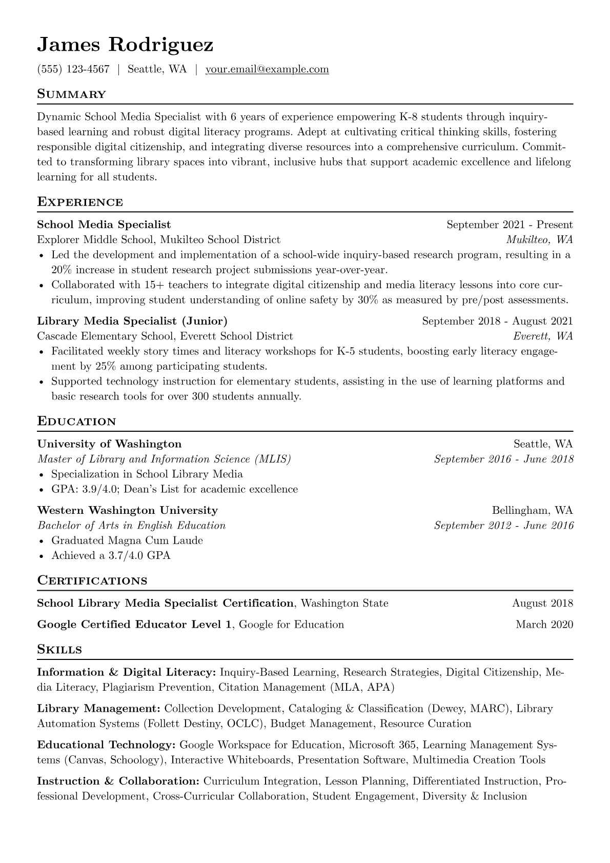 School Media version - Page 1
