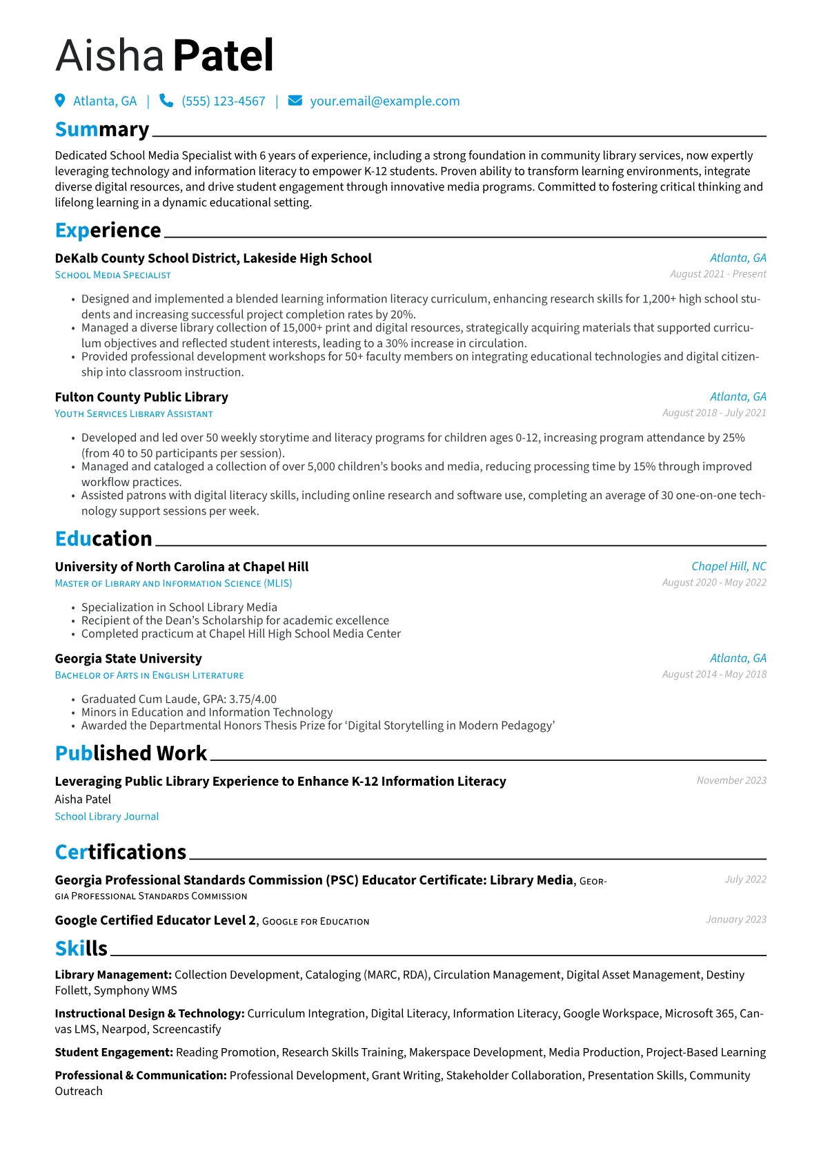 Career changer version - Page 1