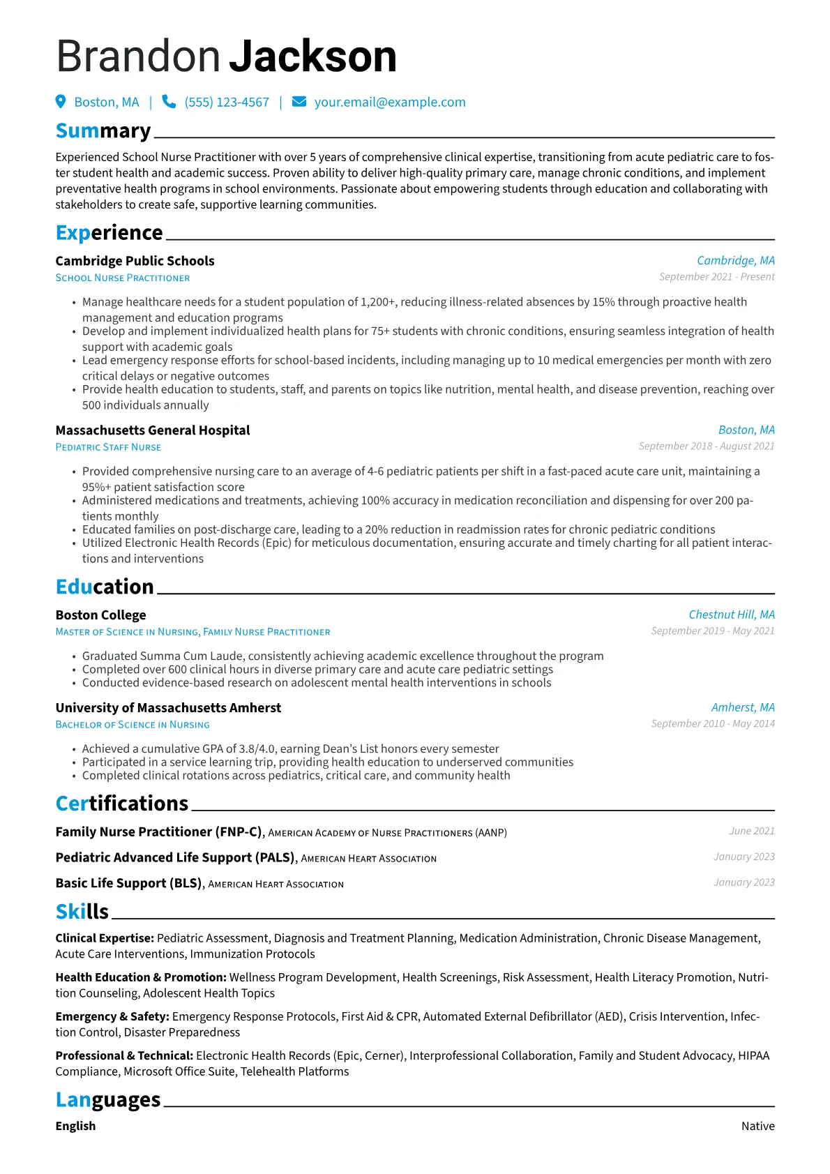 Career changer version - Page 1