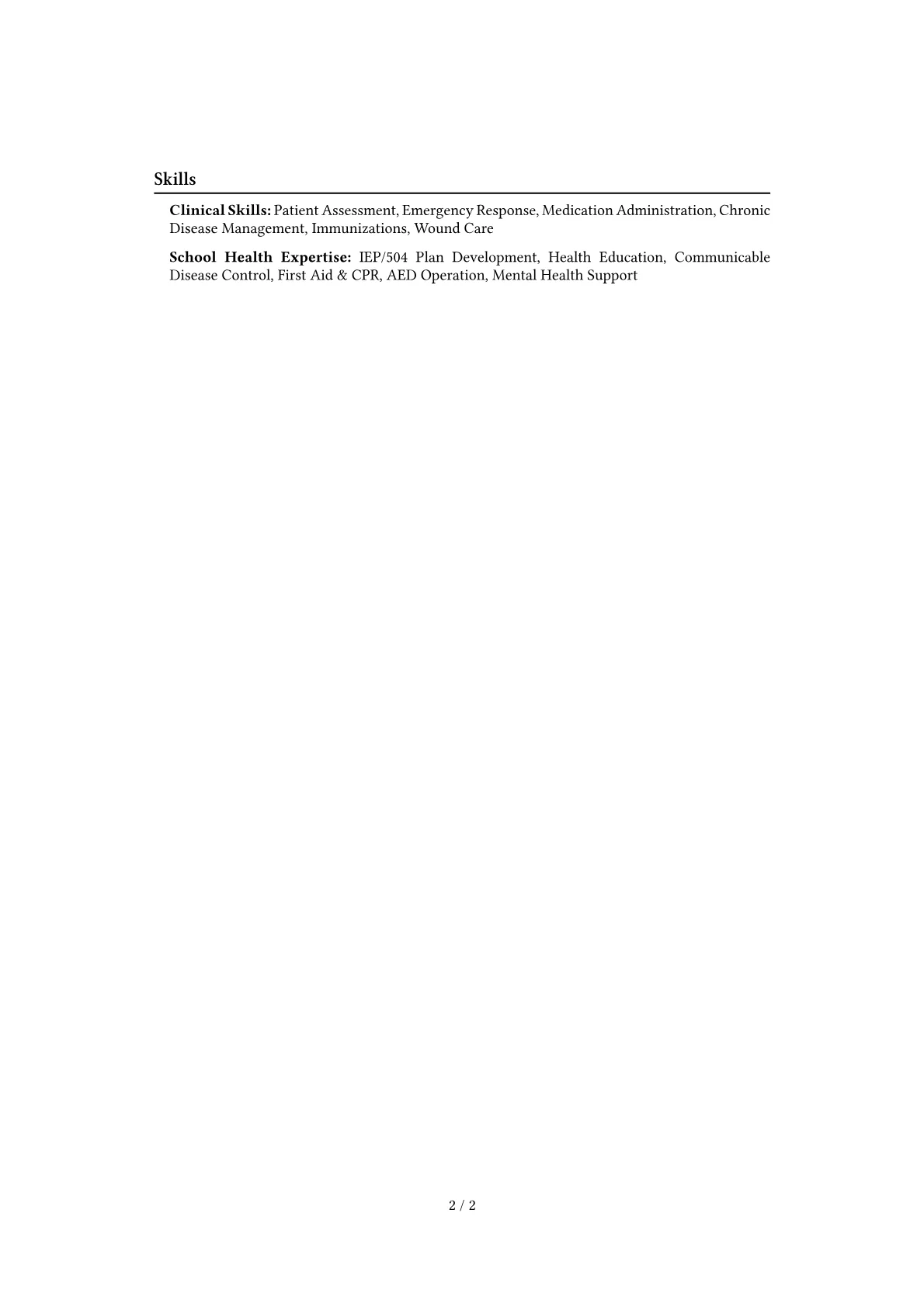 Career changer version - Page 2