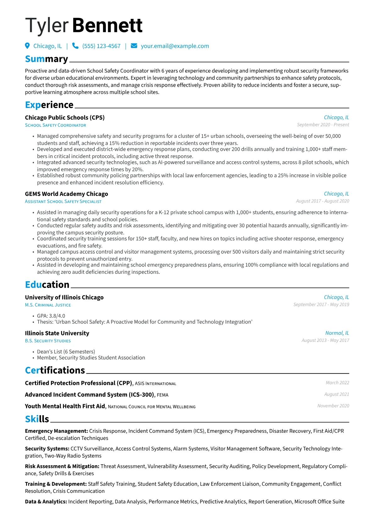 School Safety Coordinator version - Page 1