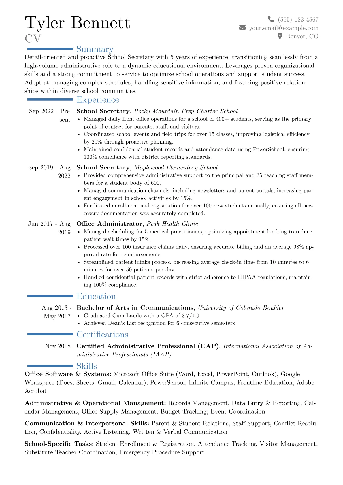 Career changer version - Page 1