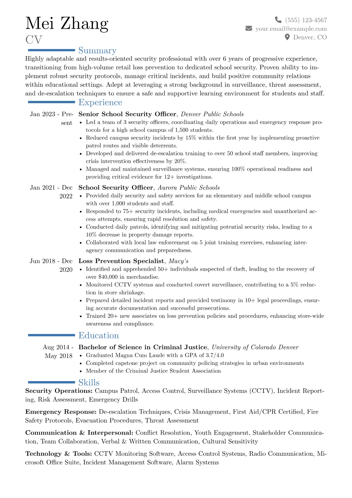 Career changer version - Page 1
