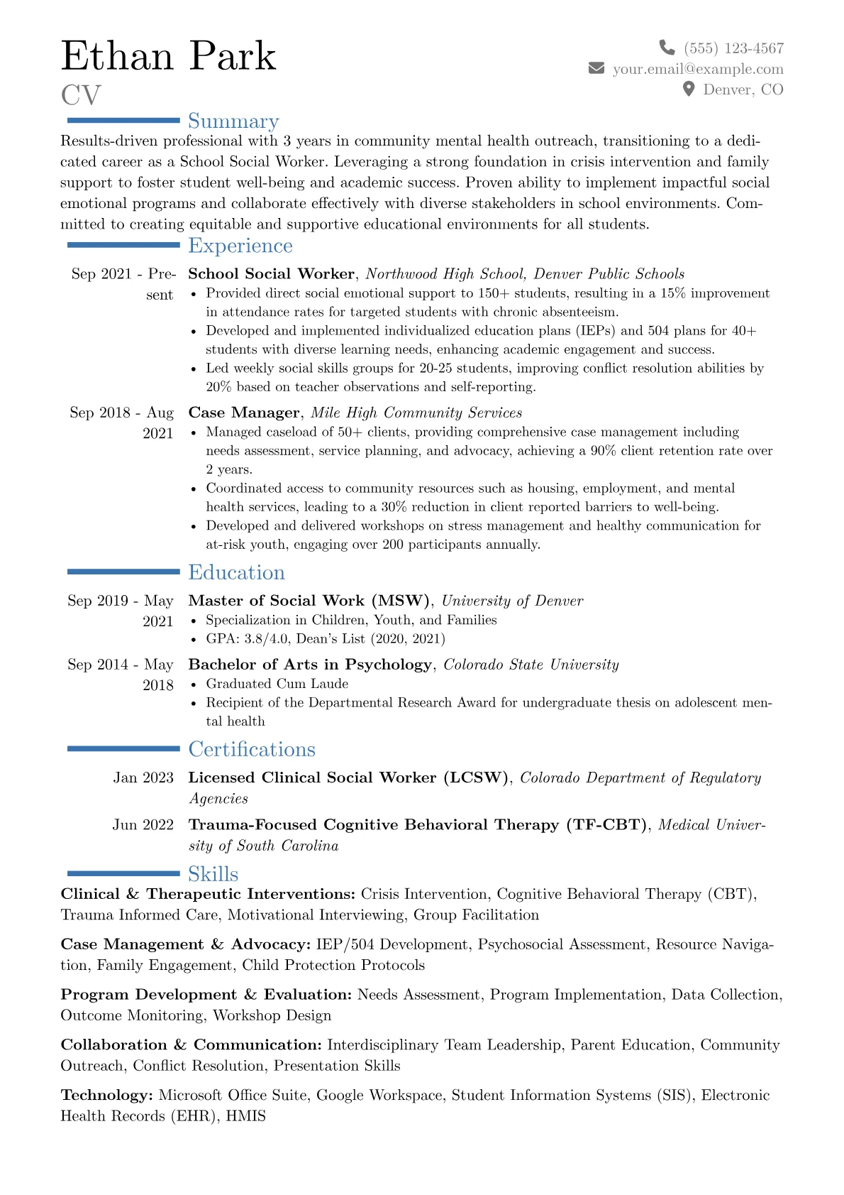 Career changer version - Page 1