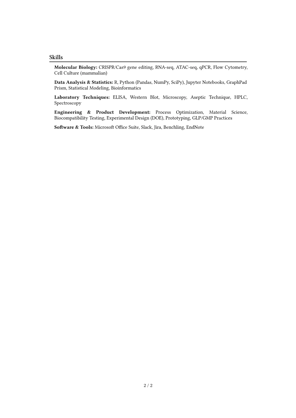 Career changer version - Page 2