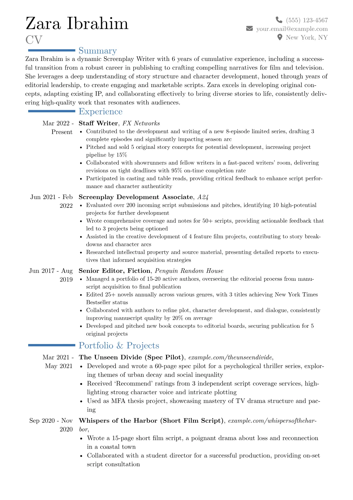 Career changer version - Page 1