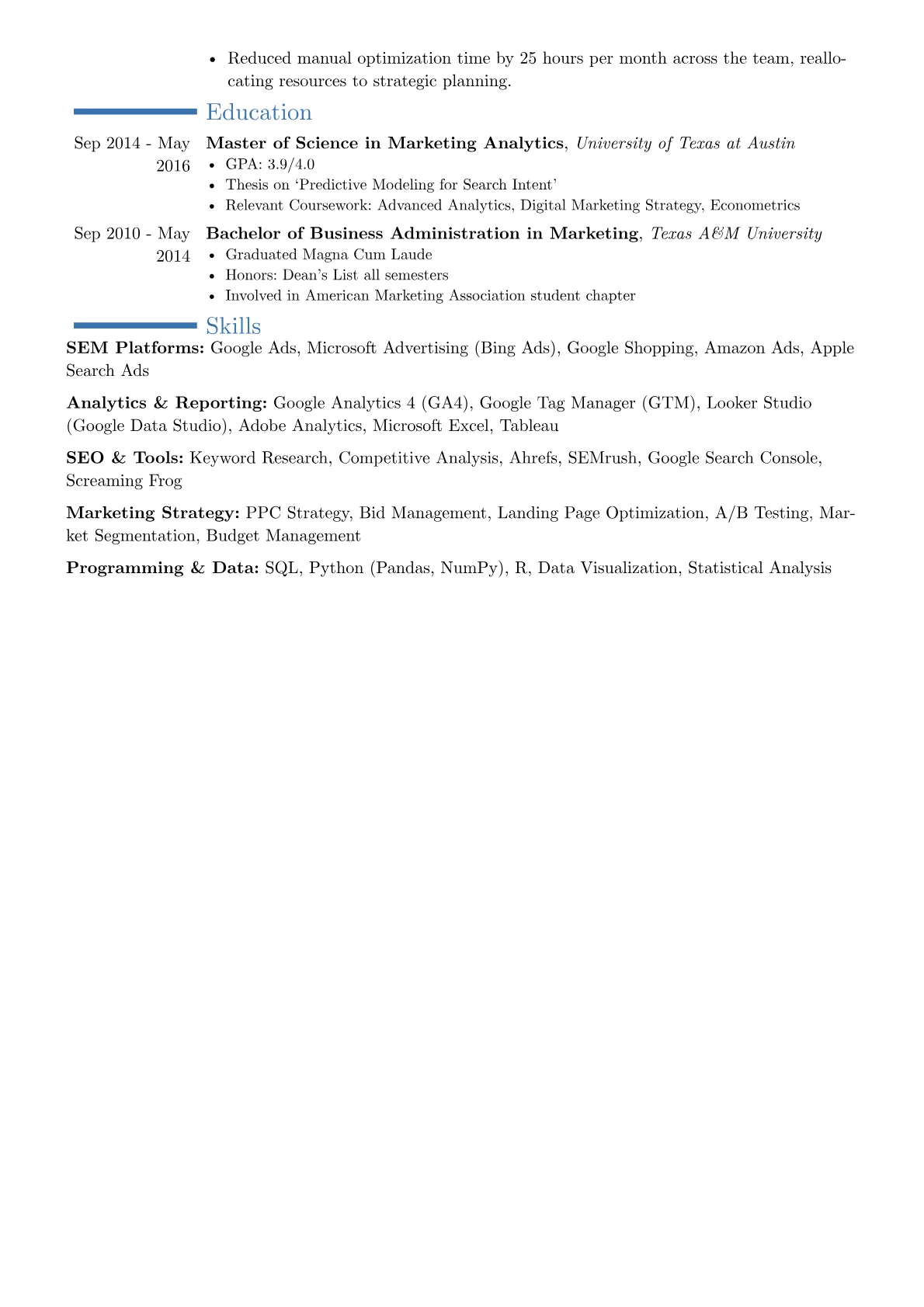 Career changer version - Page 2
